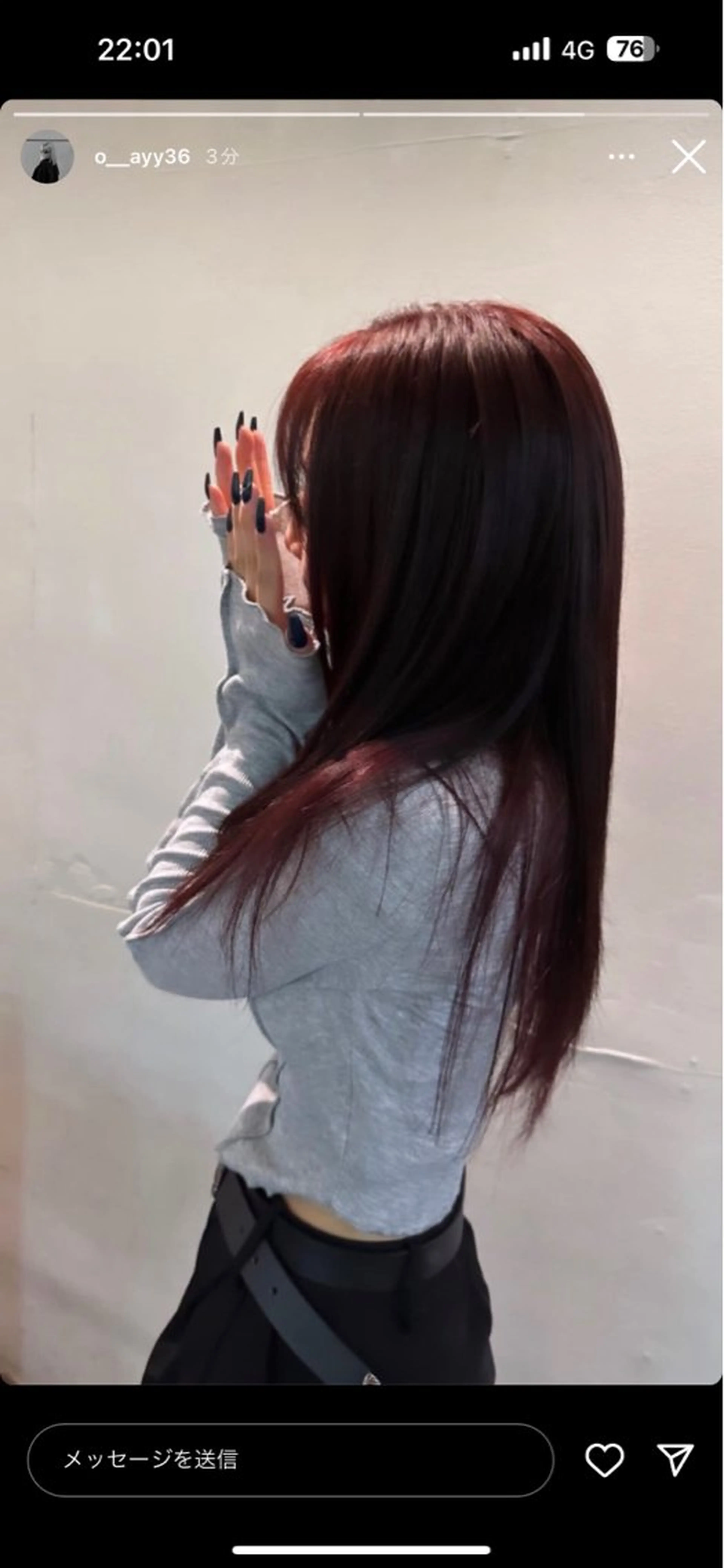 カラー noa / 郡山ボブ /透明感カラー🤍のヘアスタイル