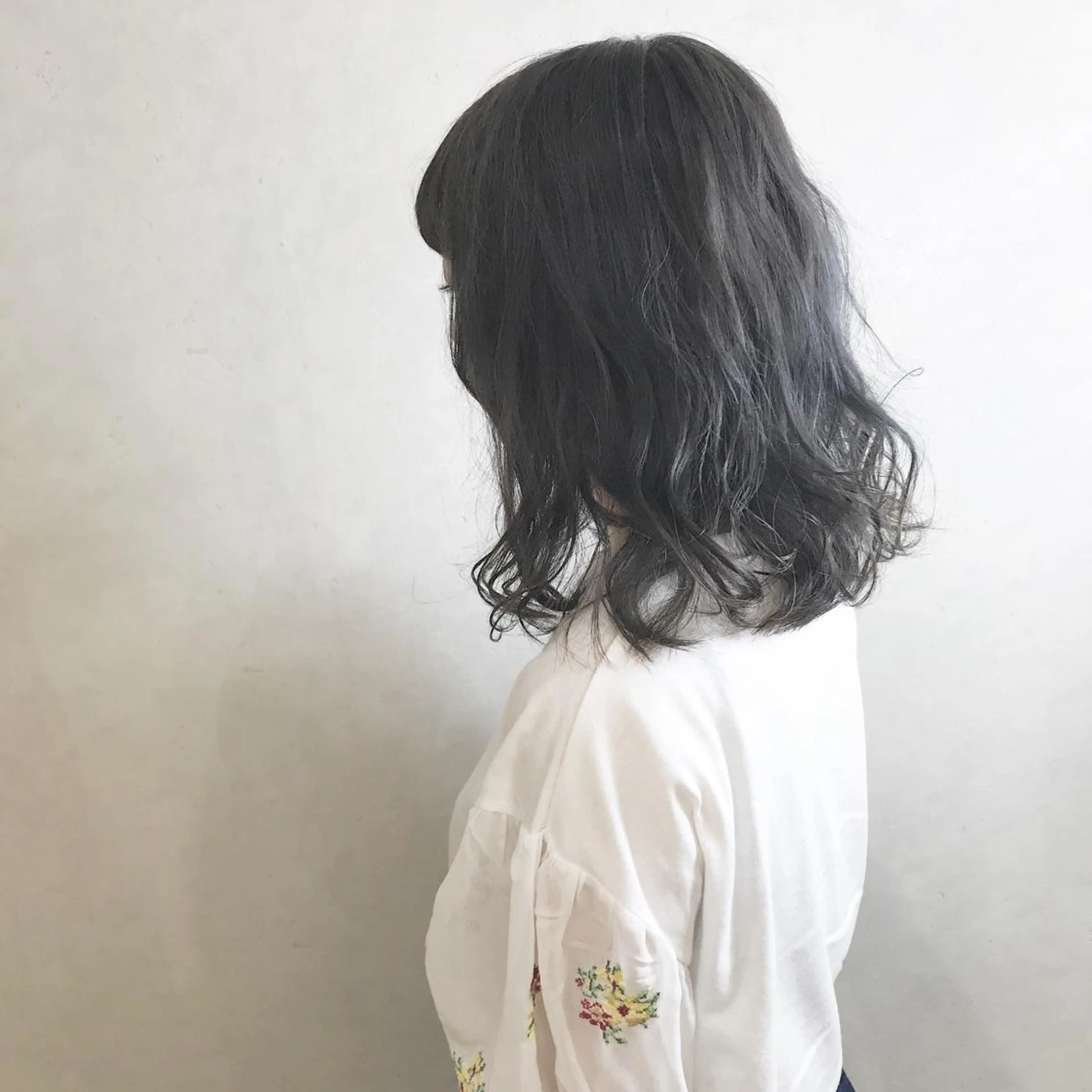 ミディアム カラー パーマ 🌸髪質改善特化🌸 店長　ゆうやのヘアスタイル