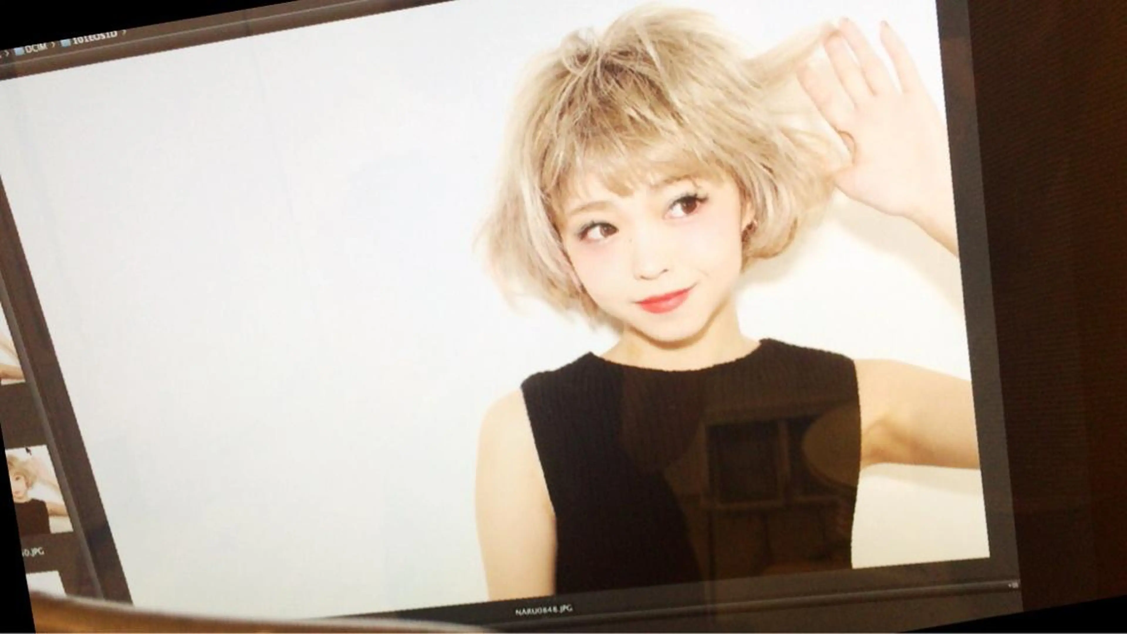 ショート カラー ショートボブ アッシュ ハイトーンカラー ボブ ショートヘア lafith hair dope所属・[外国人風カラー] 店長 田中健太のヘアスタイル