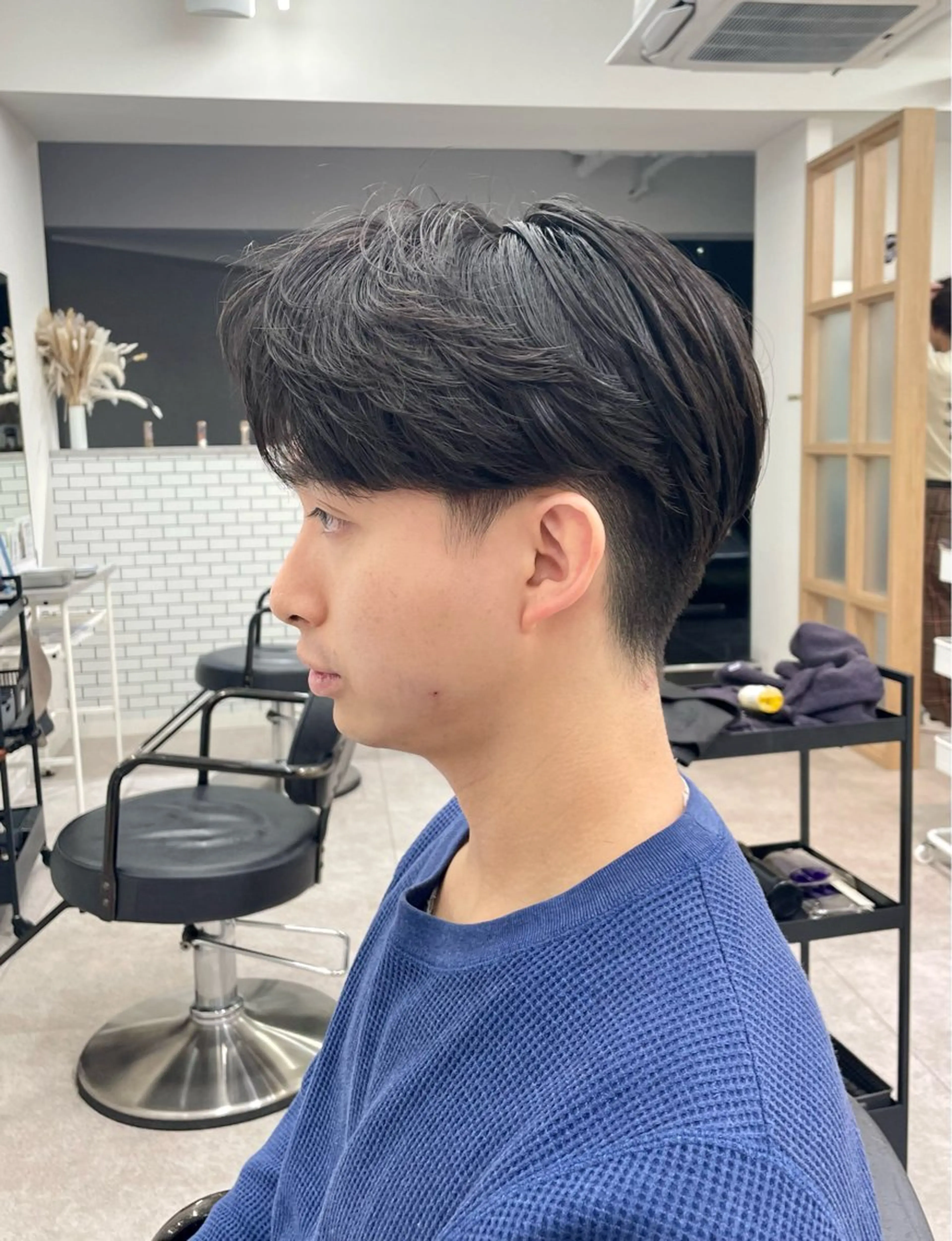 ショート カラー パーマ メンズ カット ヘアカラー パーマ メンズ特化 /KAKERUのヘアスタイル