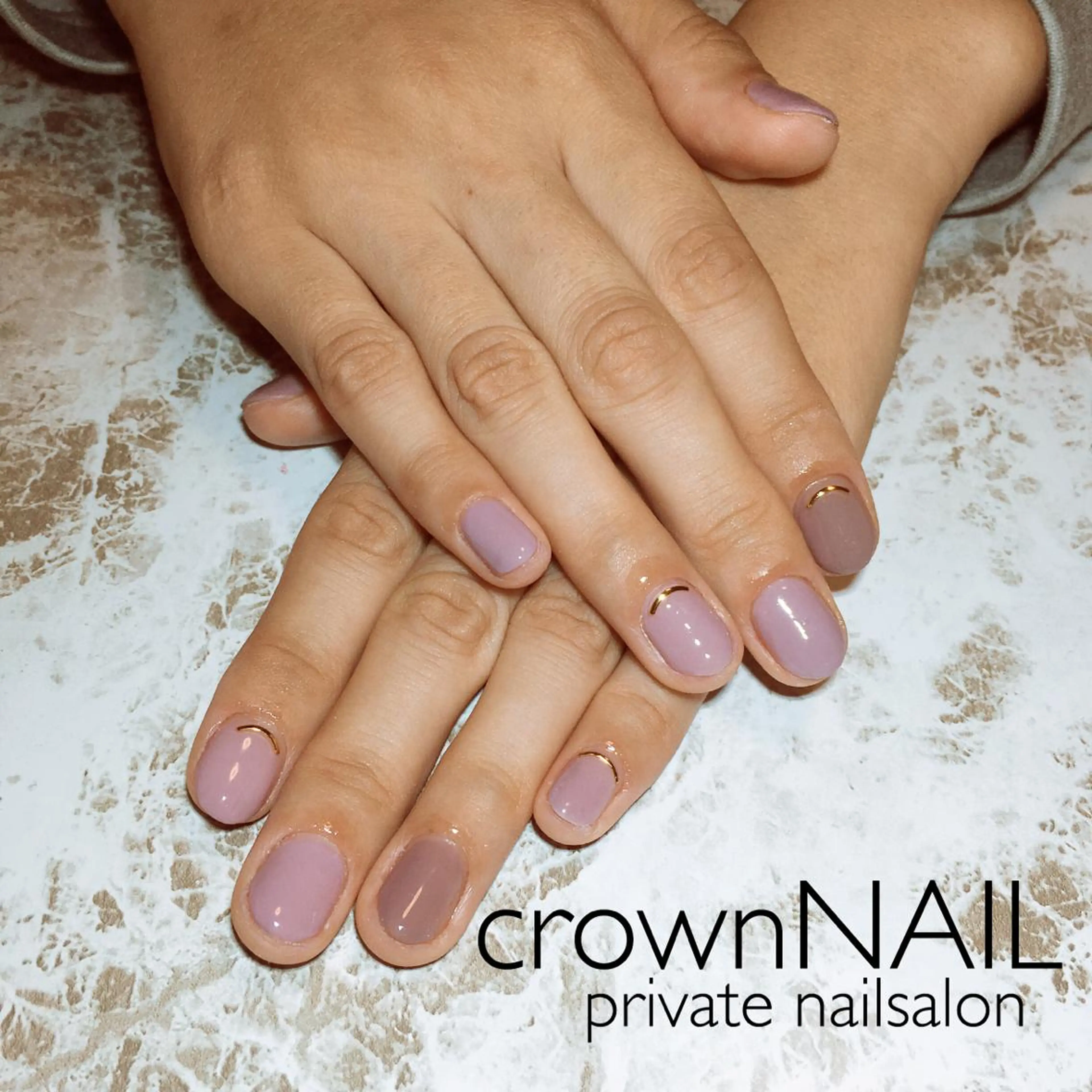 ネイル シンプルネイル ensowa✱laf NAILのネイルデザイン