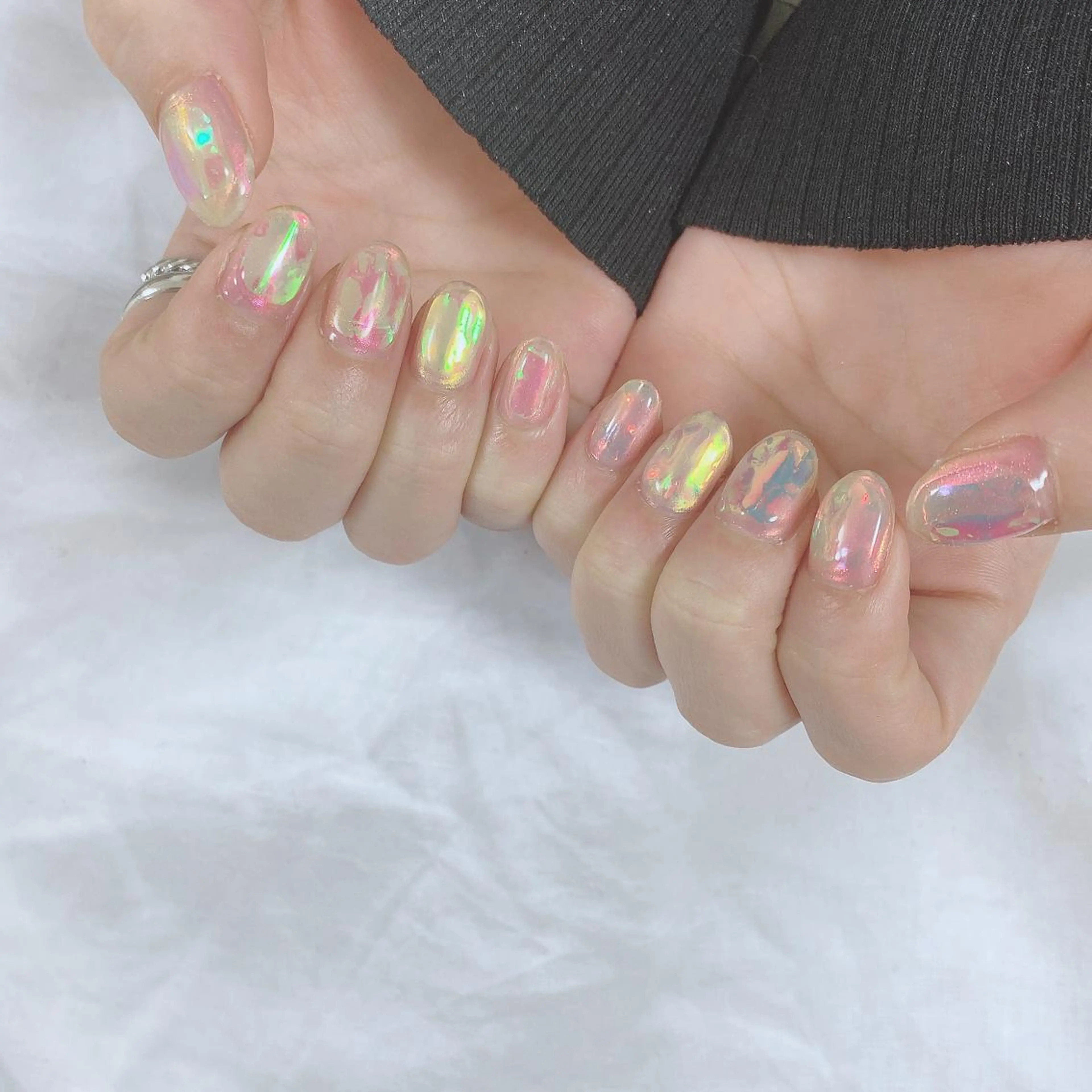 ネイル ミラーネイル SOL NAILのネイルデザイン