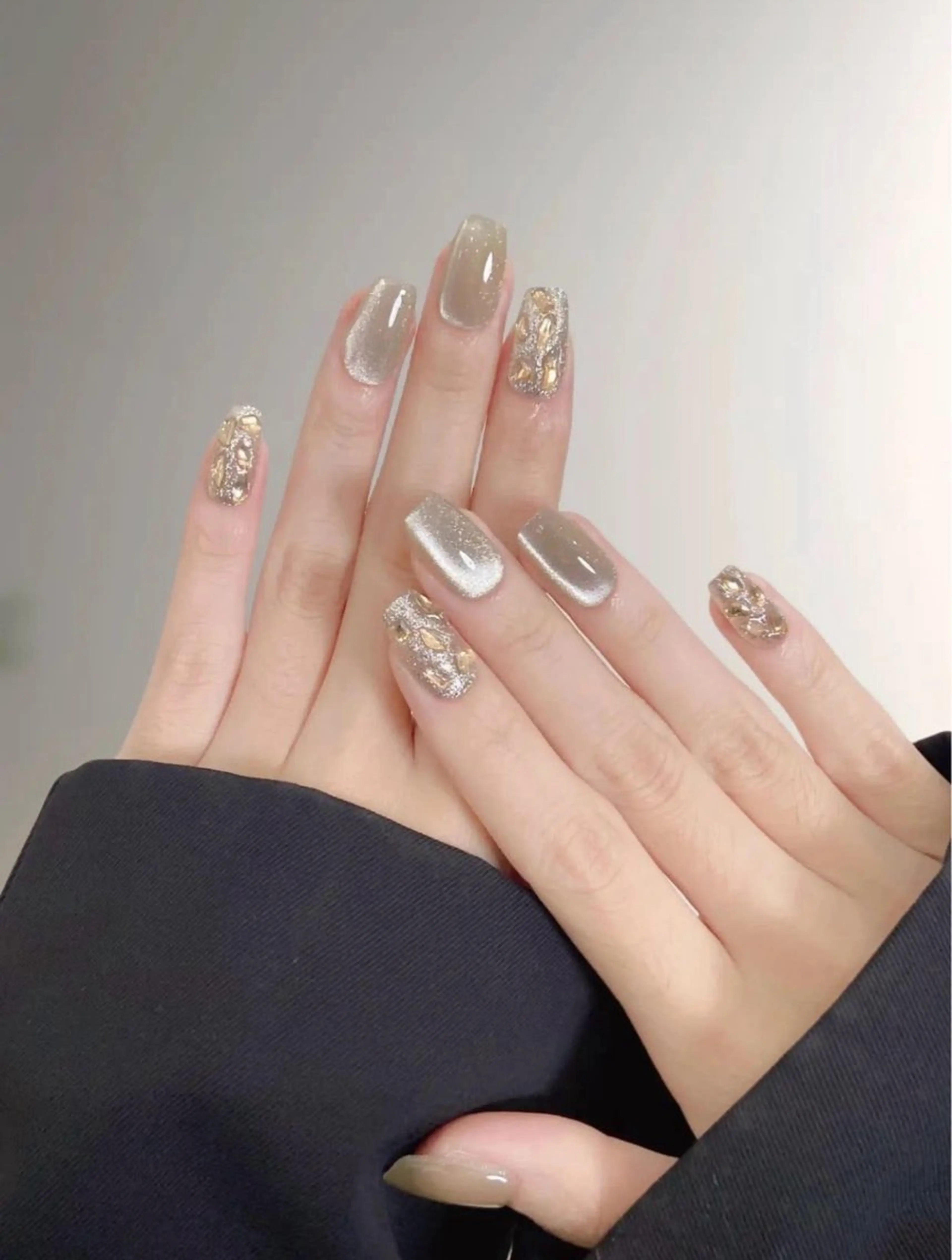 ネイル アートネイル 成人式 ジェルネイル ニュアンスネイル ネイルチップ Kora Nailのネイルデザイン