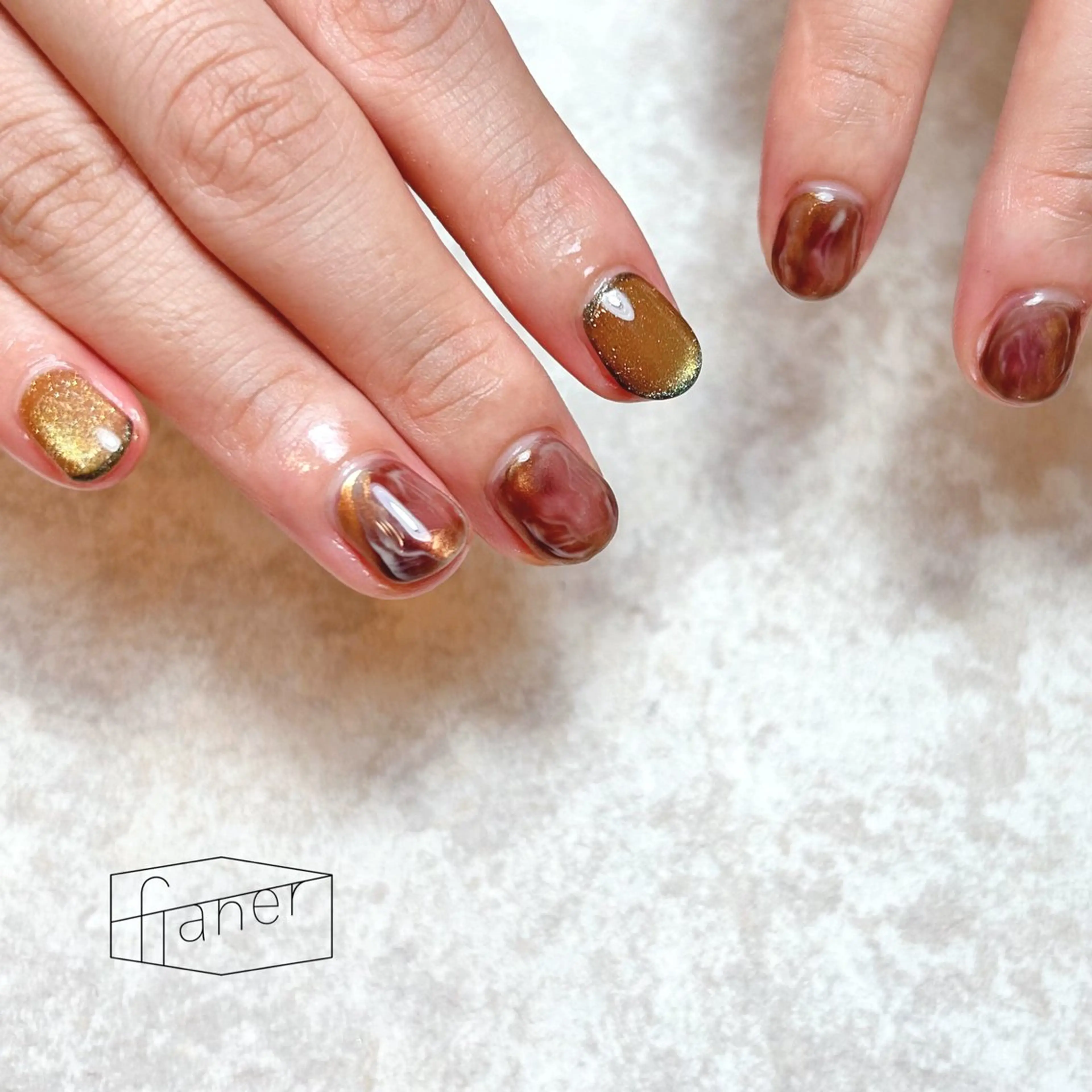 ネイル ハンドネイル flaner所属・KAORI ㅤのネイルデザイン