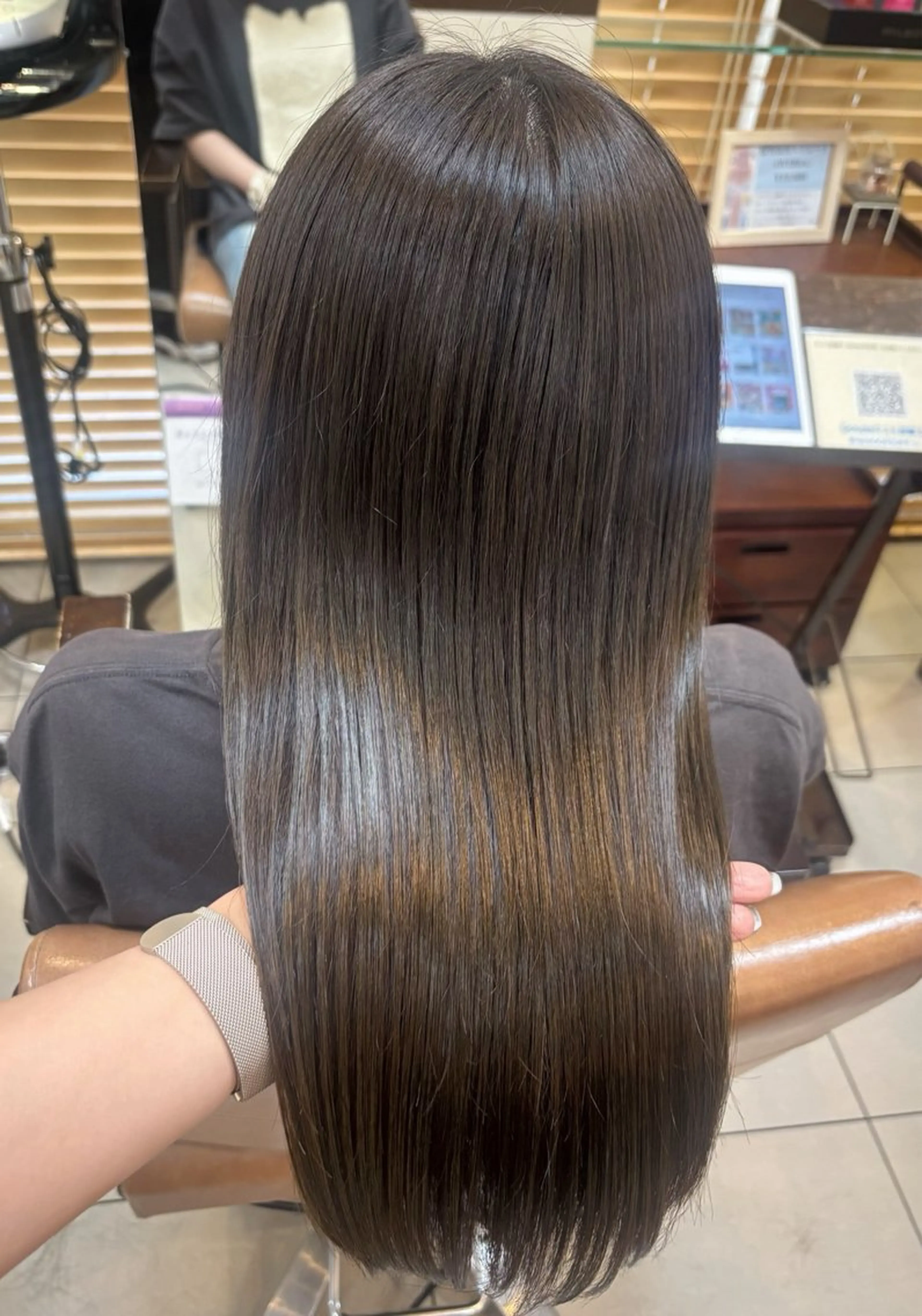 セミロング カラー アッシュ オリーブアッシュ 髪質改善 カット ヘアカラー トリートメント 頭皮×髪質改善 透明感カラー💎中村のヘアスタイル