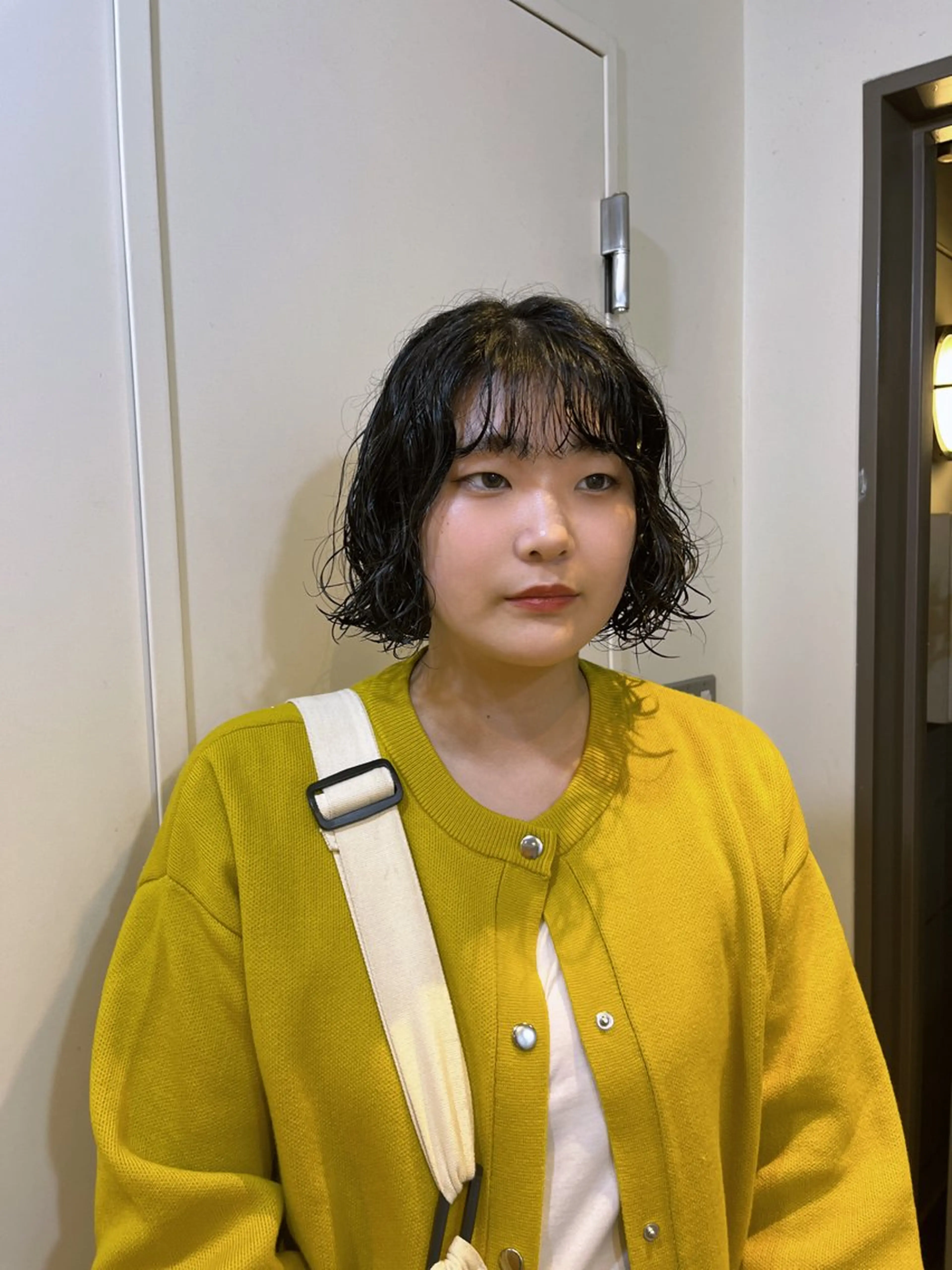 ショート パーマ カット パーマ benji仙台所属・KOKI/ ボブ/ パーマ/透明感カラーのヘアスタイル