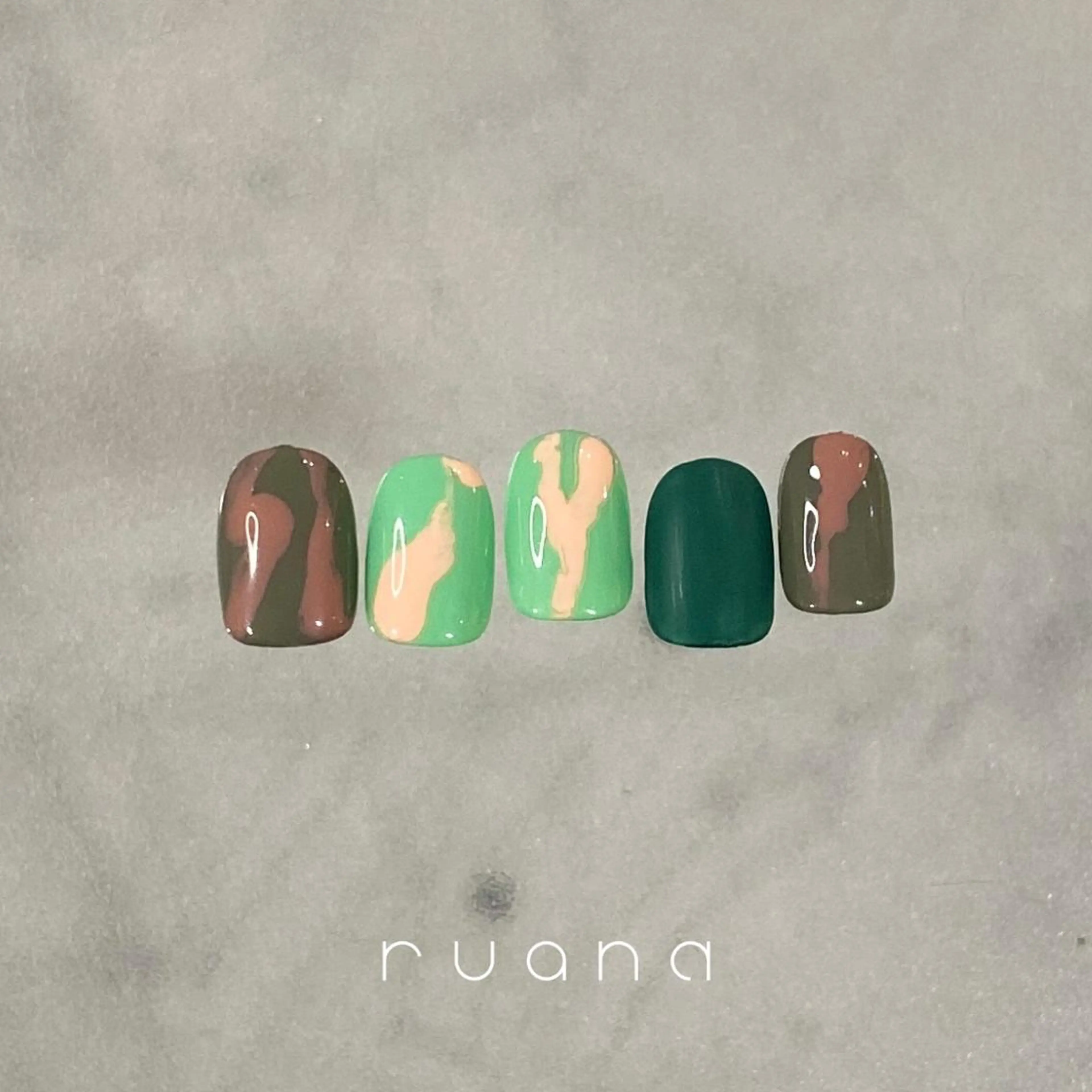 ネイル ハンドネイル miyuu 𓂃🫧‪のネイルデザイン