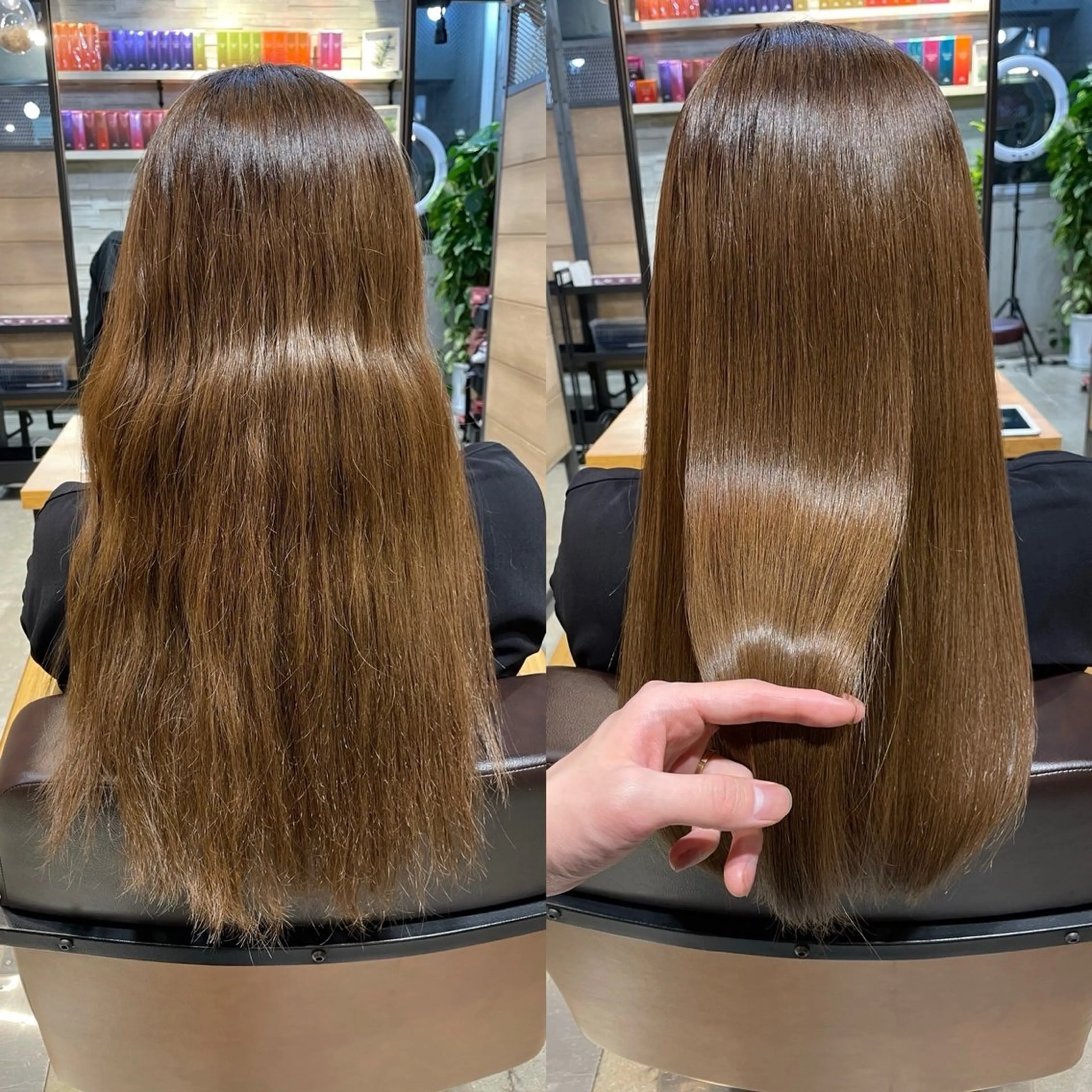 セミロング 髪質改善／韓国風 恵比寿/Renのヘアスタイル