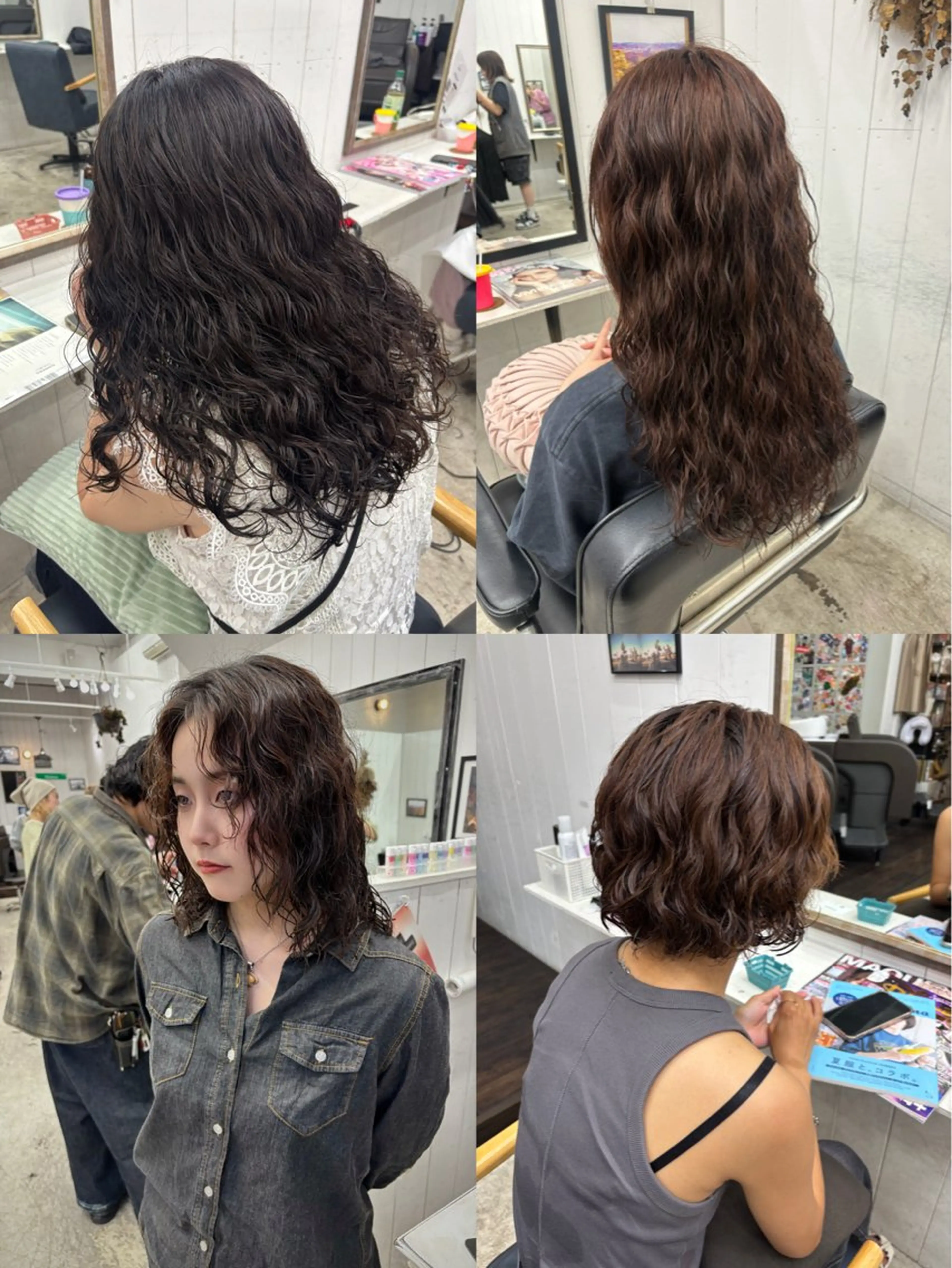 Cut+perm+treatmentの写真