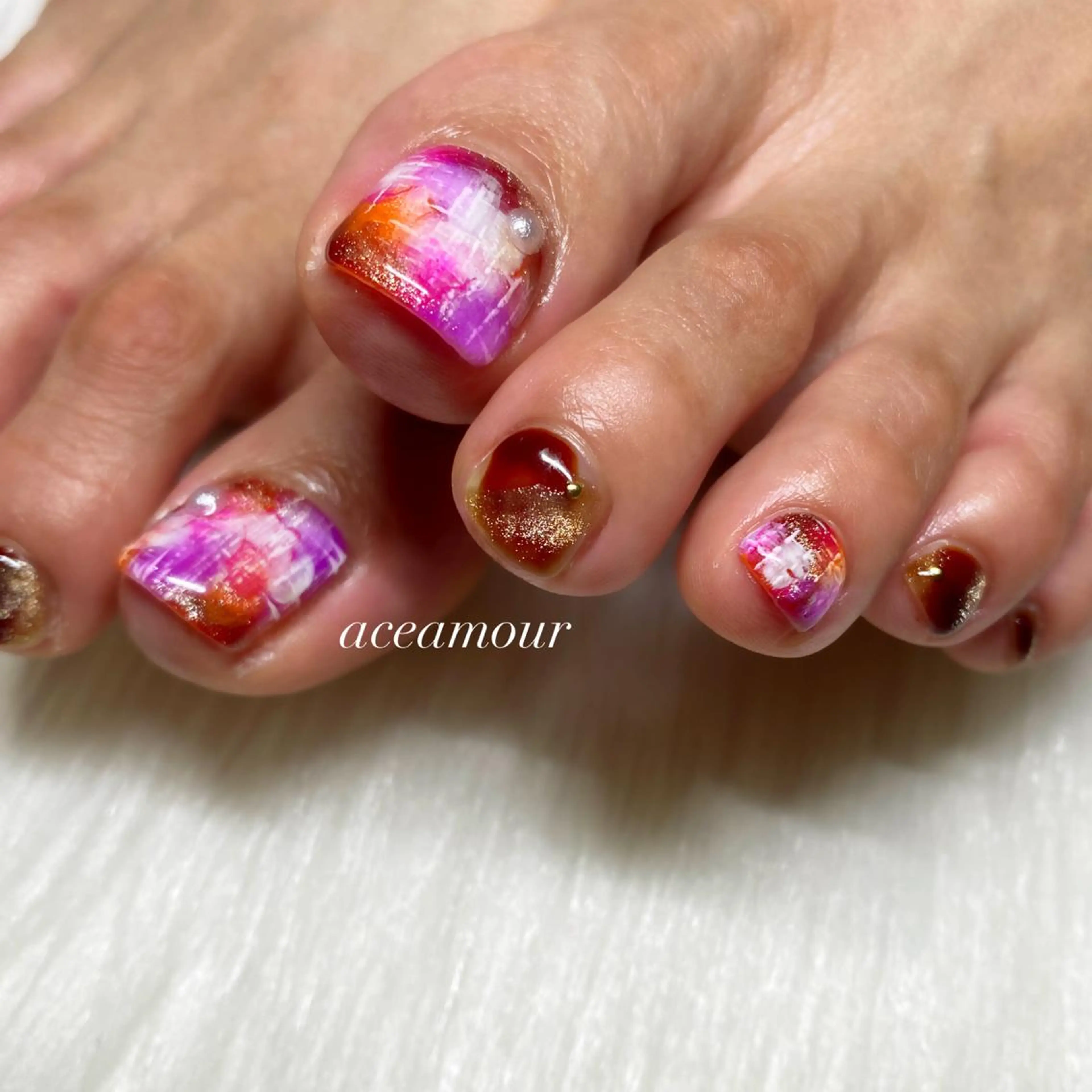 ネイル ネイル/耳つぼ /新ホワイトニングのネイルデザイン