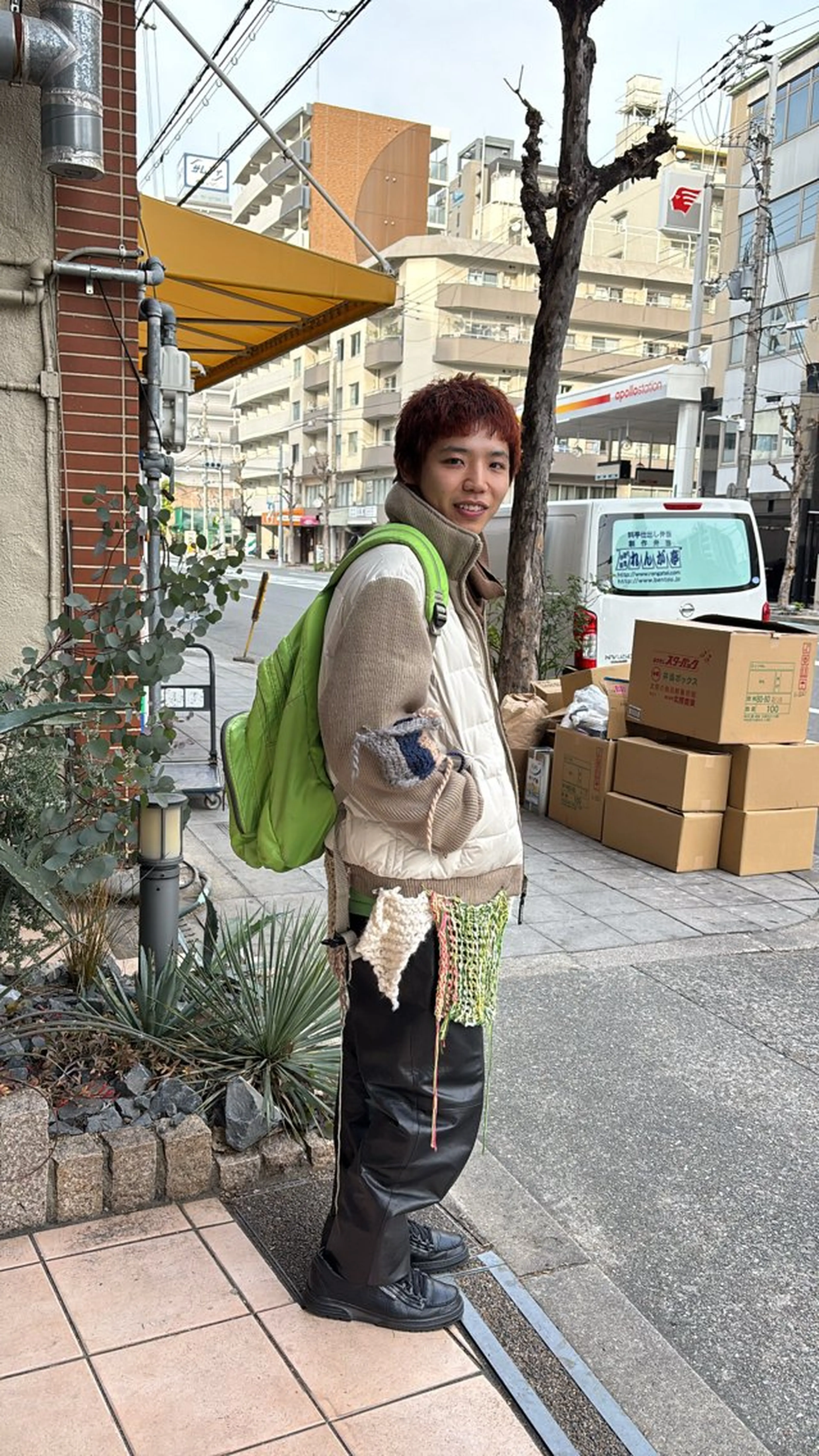 カラー メンズ IRO所属・岡田 祐樹のヘアスタイル