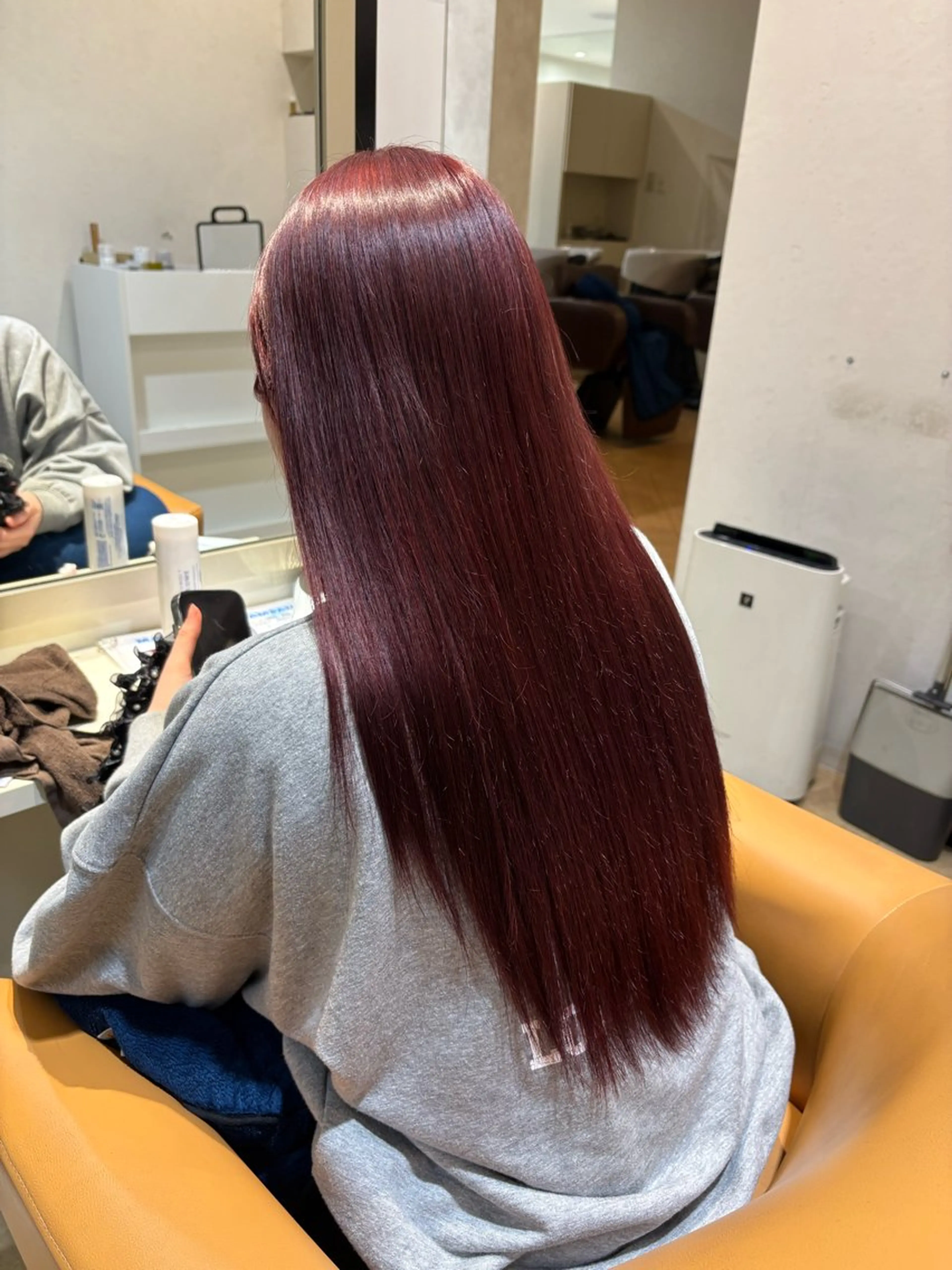ロング カラー あいり 福岡美容師のヘアスタイル