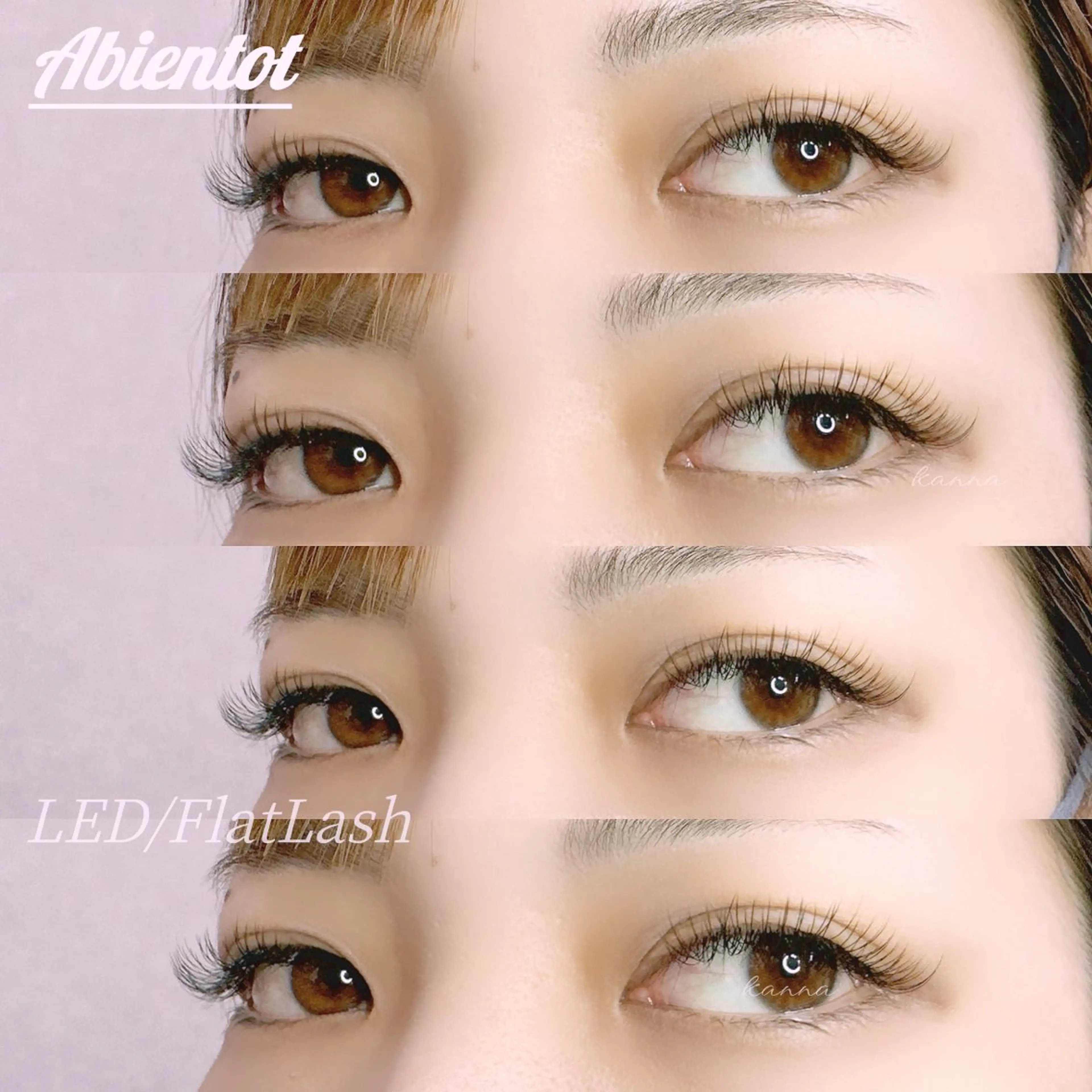 マツエク・マツパ Abientot Kannaのマツエク・マツパデザイン