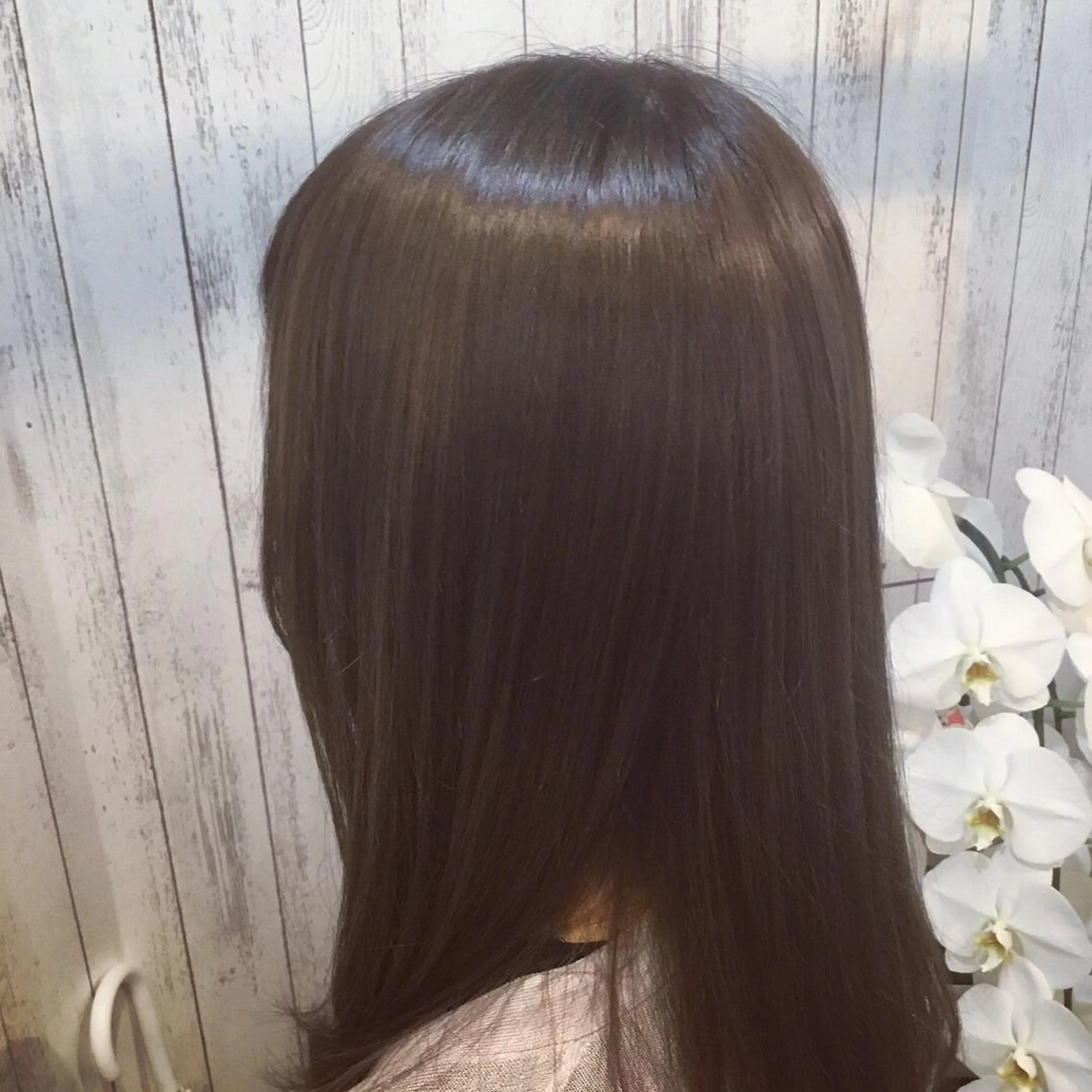 ロング カラー 金崎 新吾のヘアスタイル