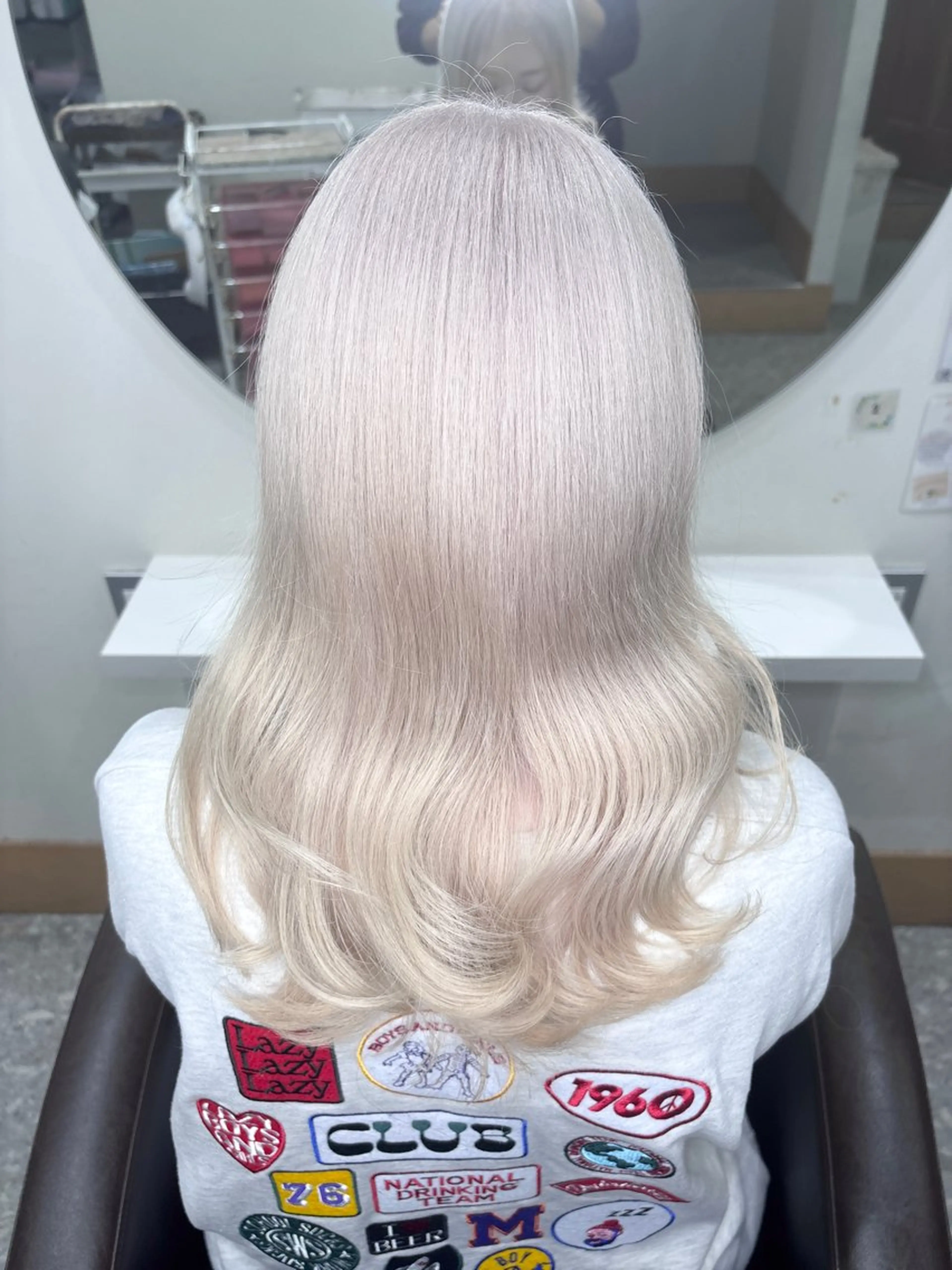 ロング カラー ヘアカラー トリートメント ヘッドスパ お客様満足度No.1 ブリーチ🥀森山陽向のヘアスタイル