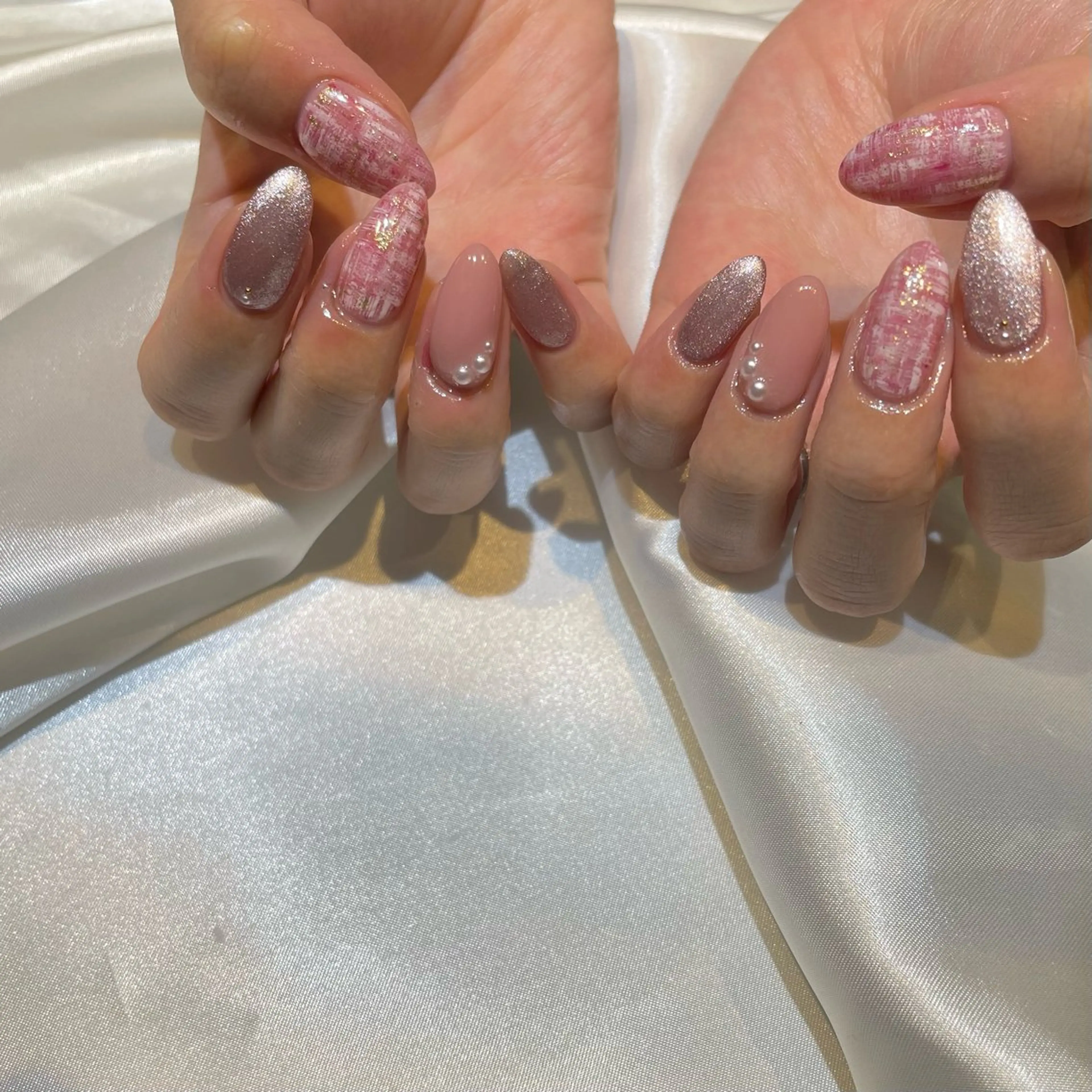 ネイル ハンドネイル 糀屋 彩奈のネイルデザイン