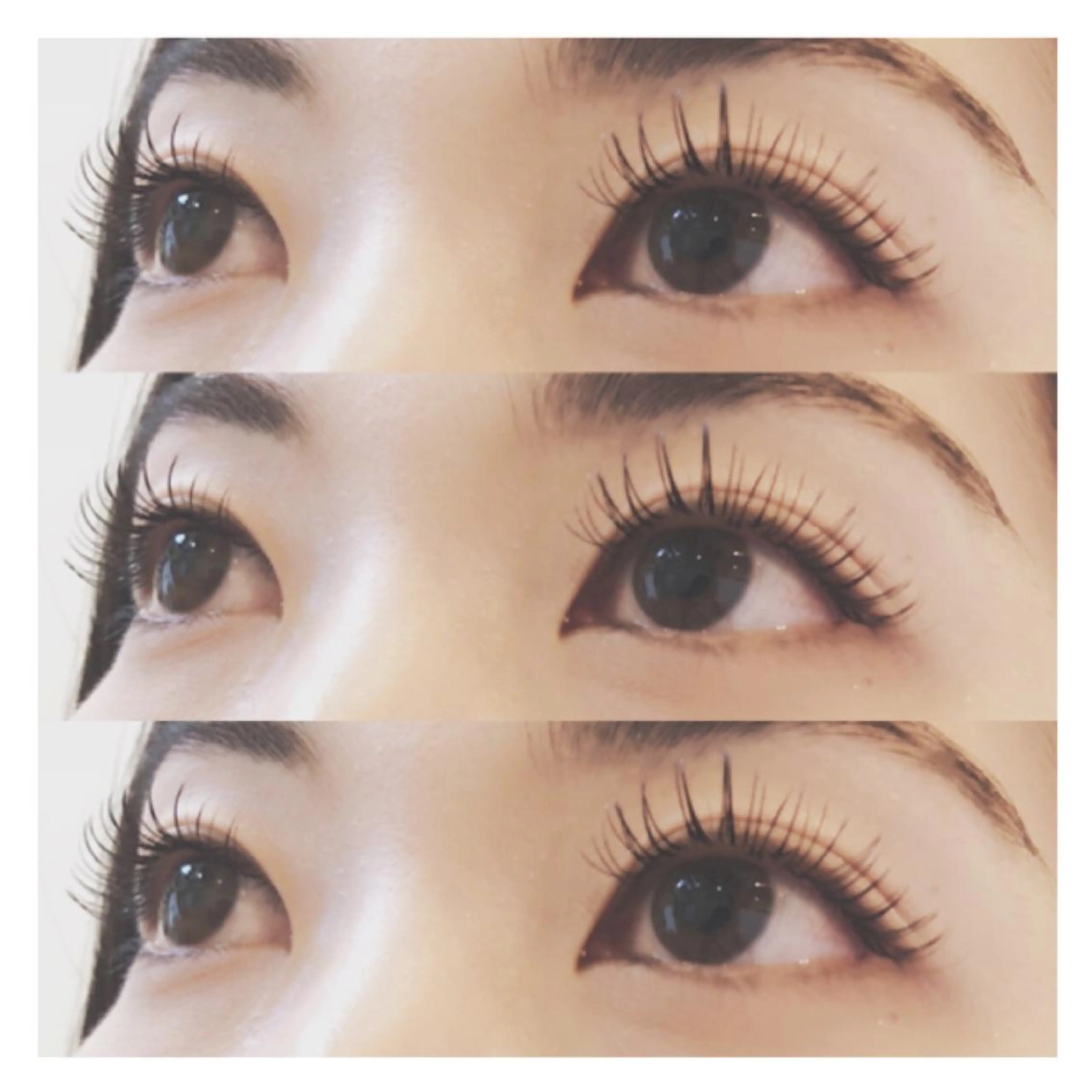 マツエク・マツパ 束感まつ毛 Dカール フラットラッシュ Nana .のマツエク・マツパデザイン