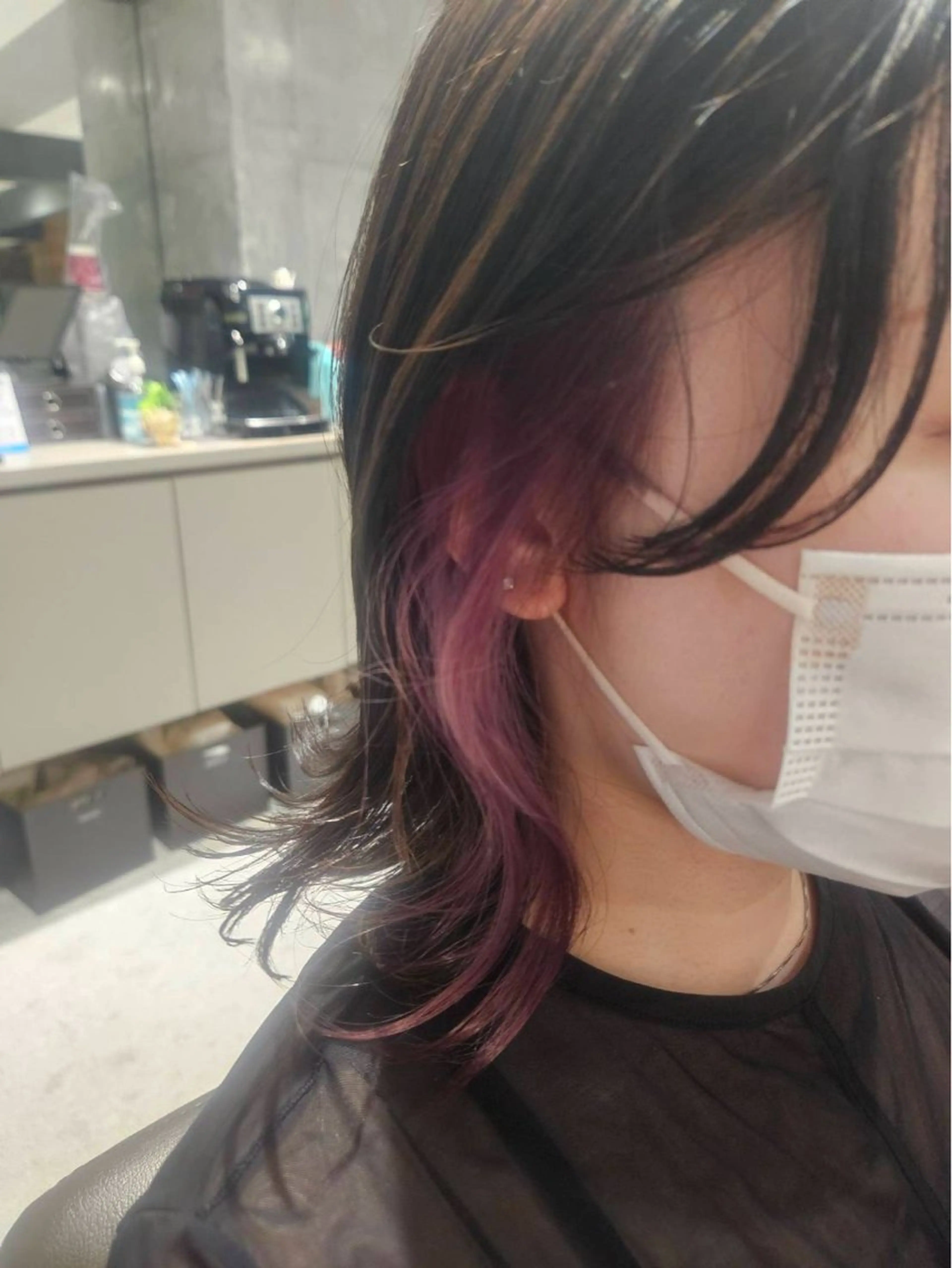 カラー インナーカラー mako/EVE hairloungeのヘアスタイル