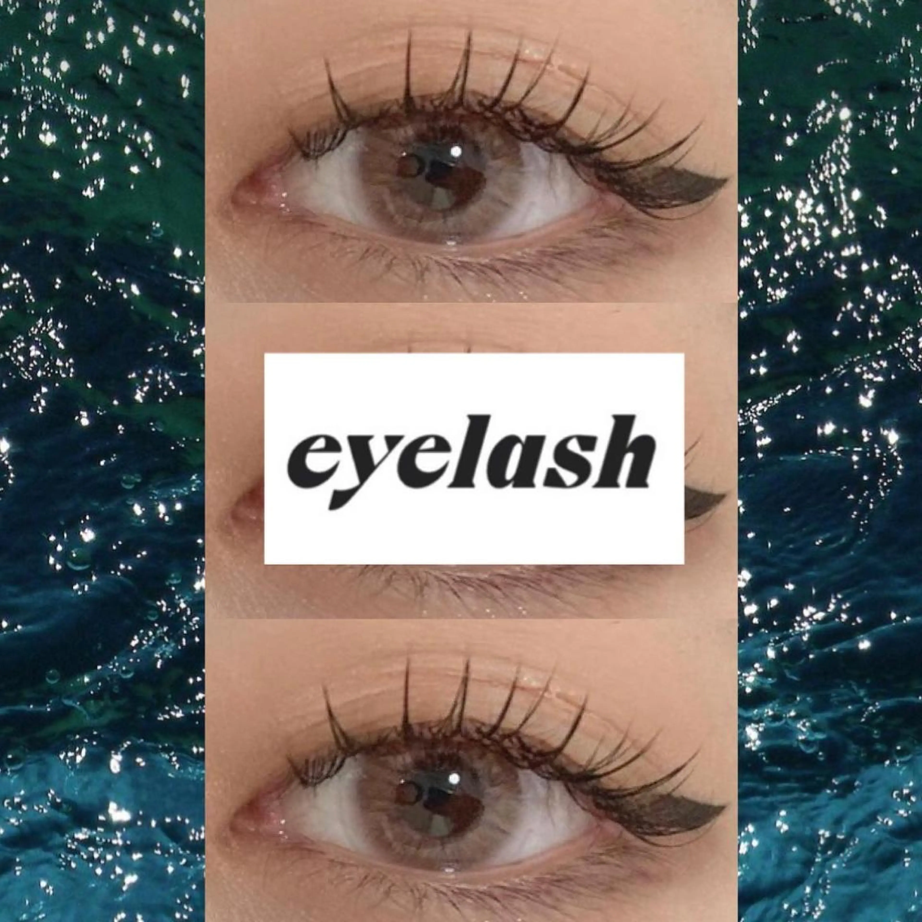 マツエク・マツパ ブラウンラッシュ 束感まつ毛 カラーマツエク キュート フラットラッシュ orihara𐙚 まつげパーマ/眉毛のマツエク・マツパデザイン