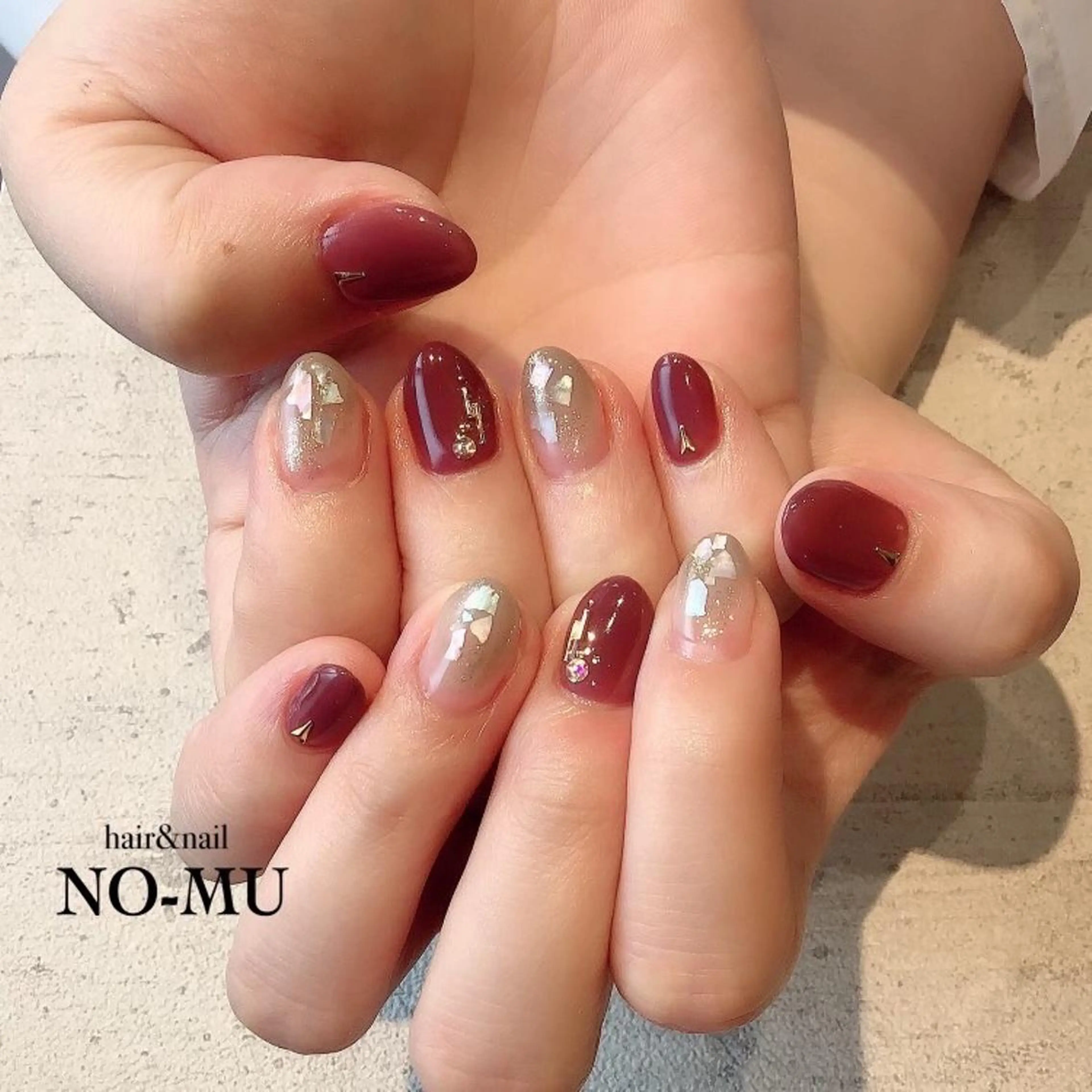 ネイル ハンドネイル hair＆nail NO-MU所属・hair＆nail NO-MUのネイルデザイン