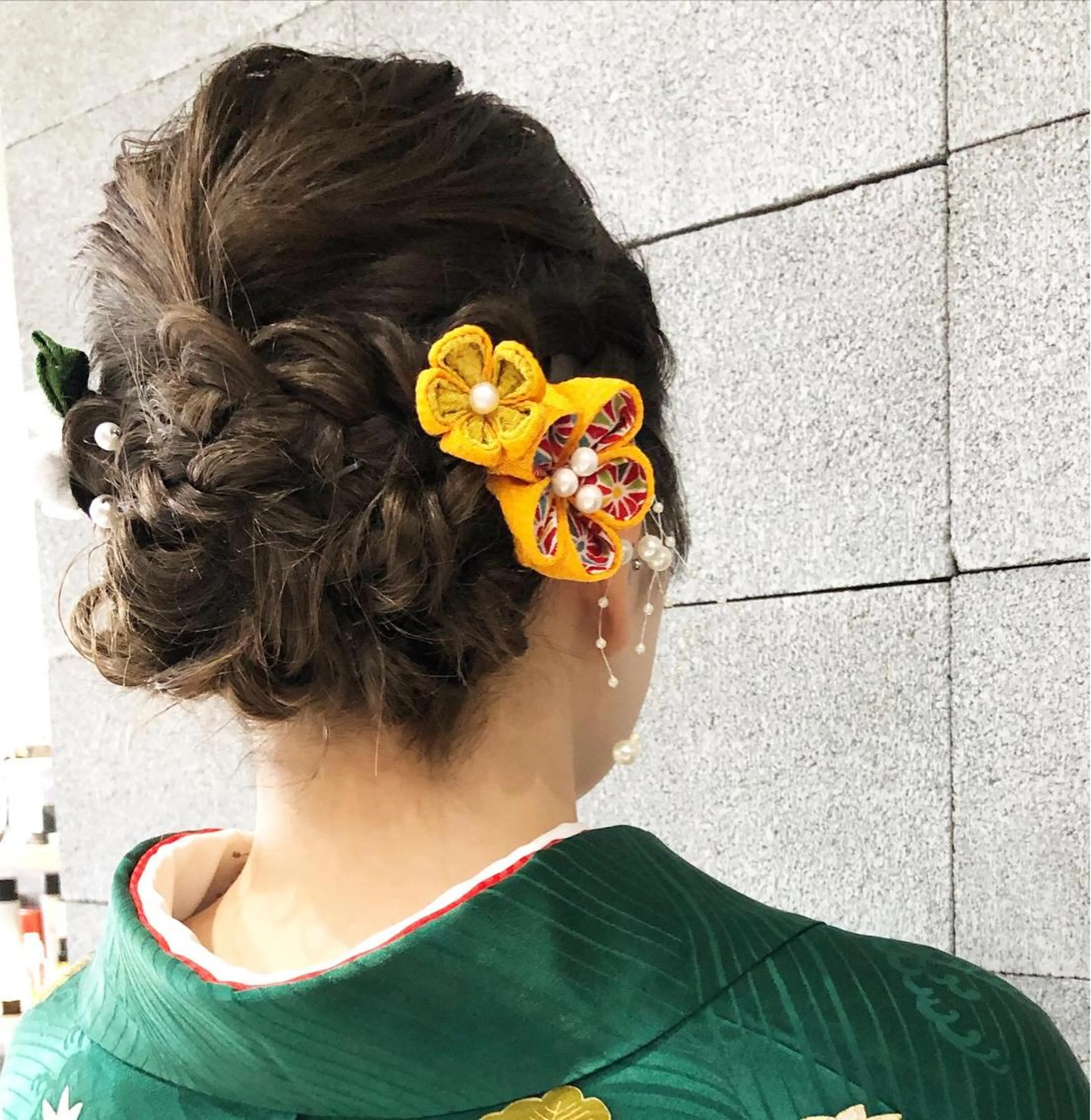 ヘアアレンジ 卒業式のヘアスタイル ヘアセット edge.所属・くまがい みゆ【edge.】のヘアスタイル