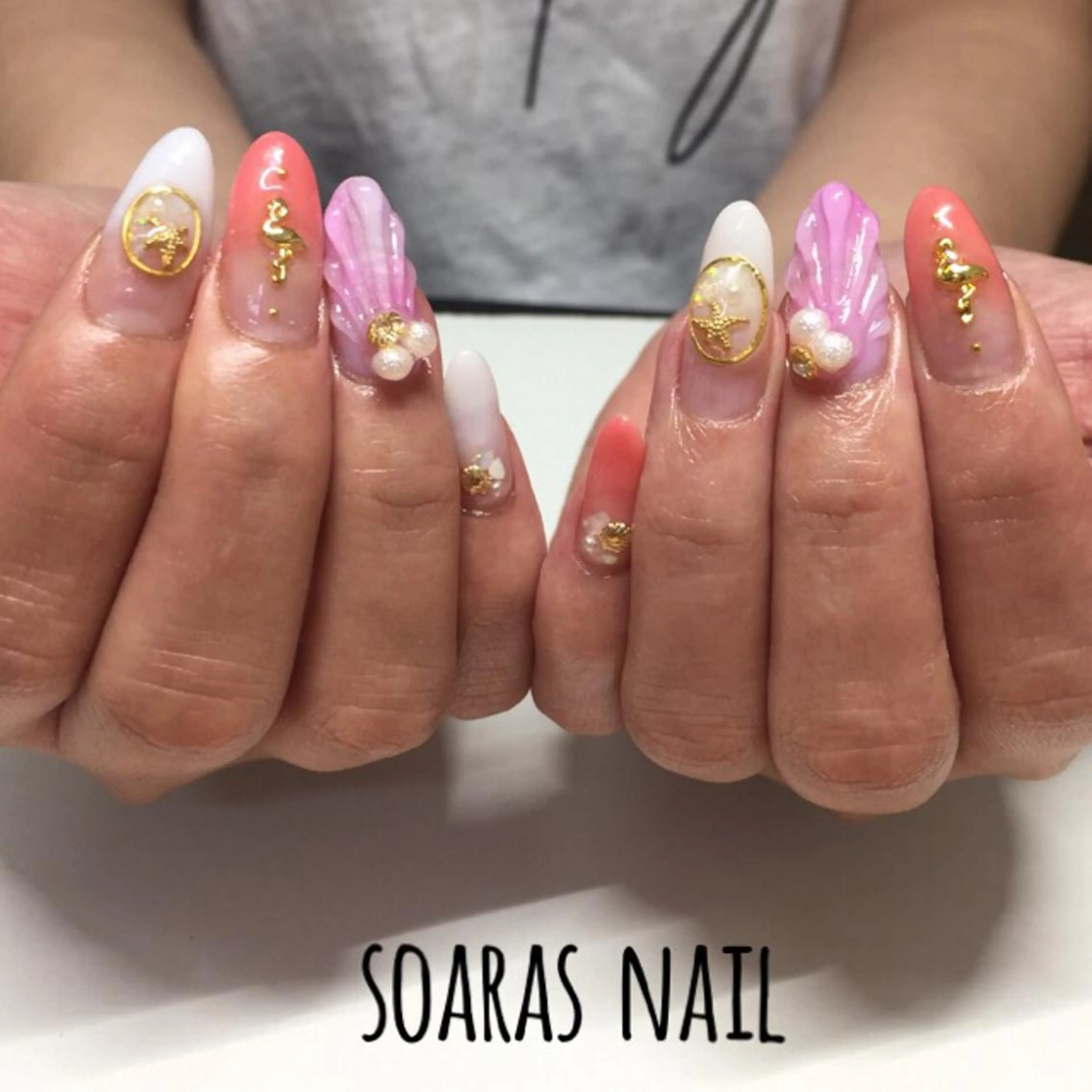 ネイル ジェルネイル soaras nailのネイルデザイン