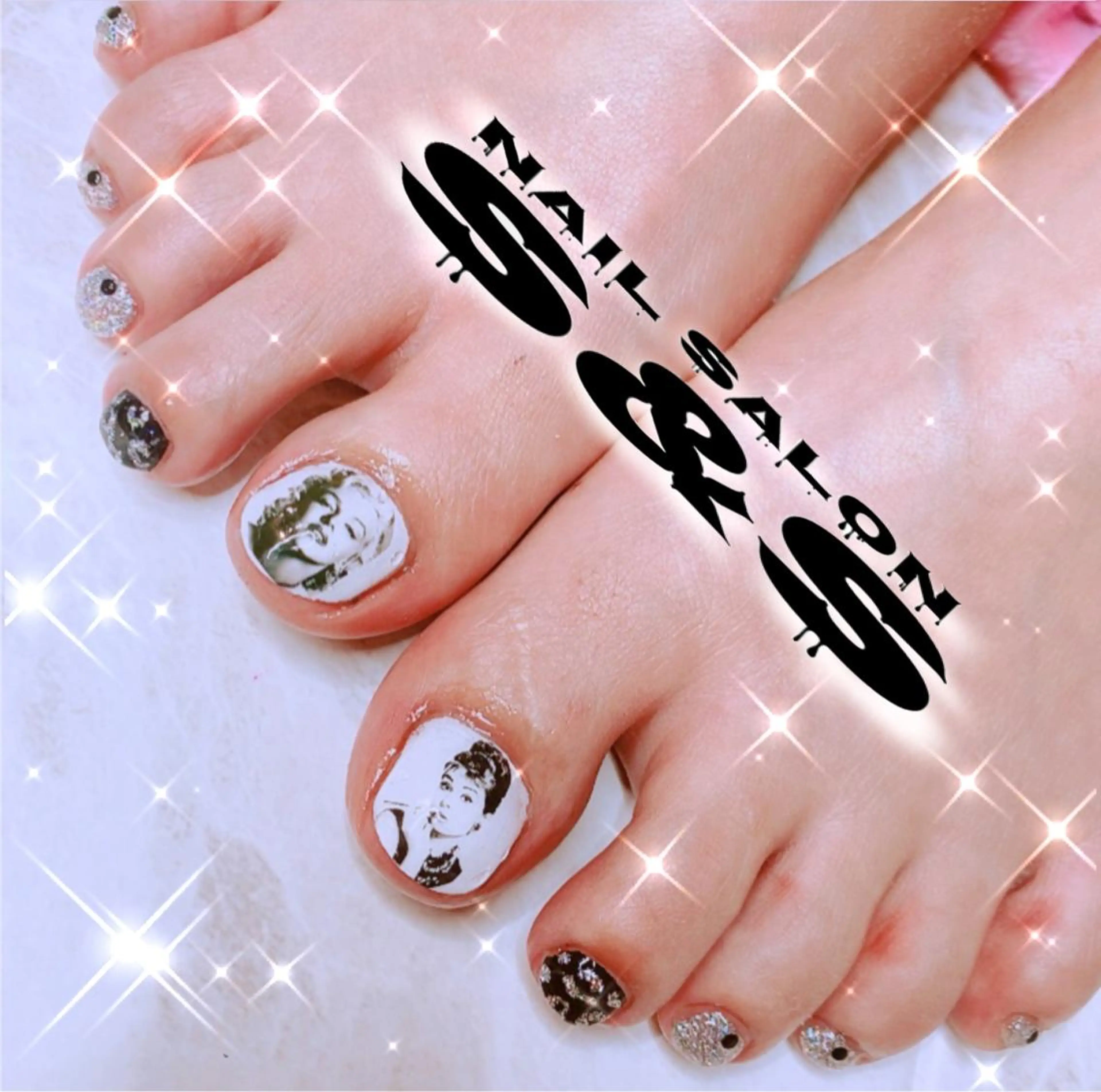 ネイル 長さ出し フットネイル メンズネイル 持ち込み スカルプネイル S&S 村田小百合のネイルデザイン