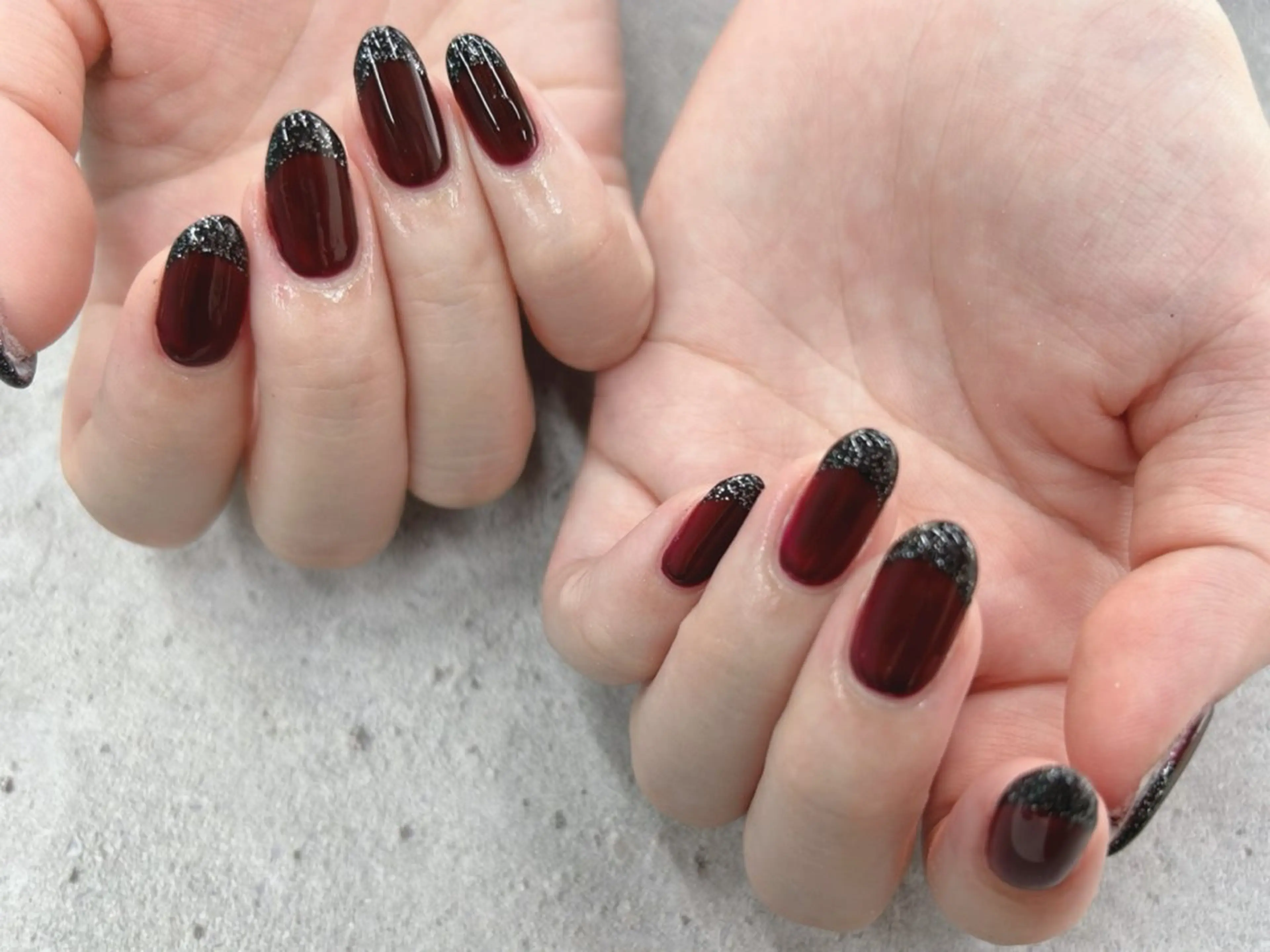 ネイル フレンチネイル ハンドネイル Nail Salon agré所属・agré ネイルサロン　アグレのネイルデザイン