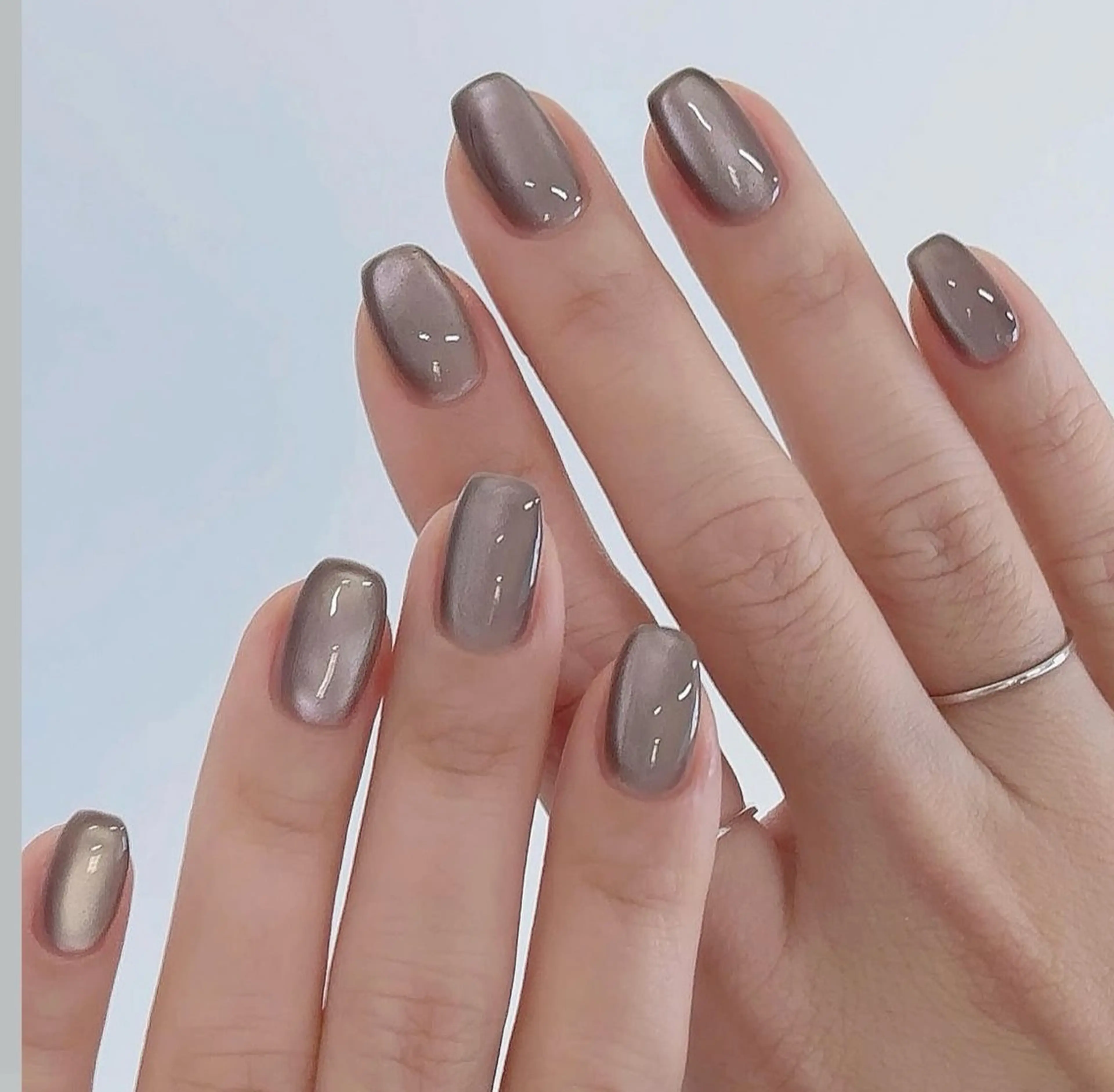 ネイル フラッシュネイル マグネットネイル sora ❄️のネイルデザイン