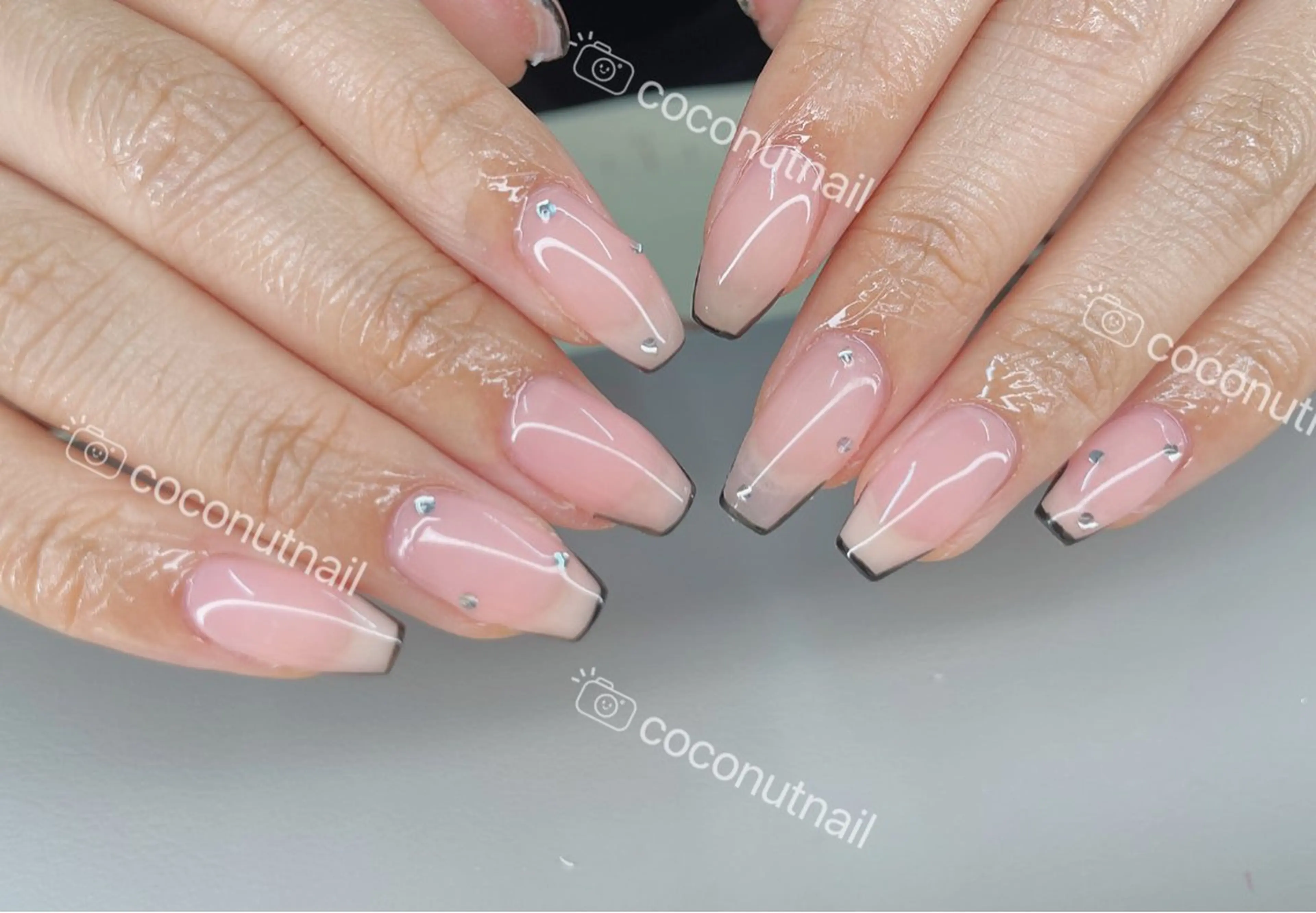 ネイル ハンドネイル 神田 ココナッツのネイルデザイン