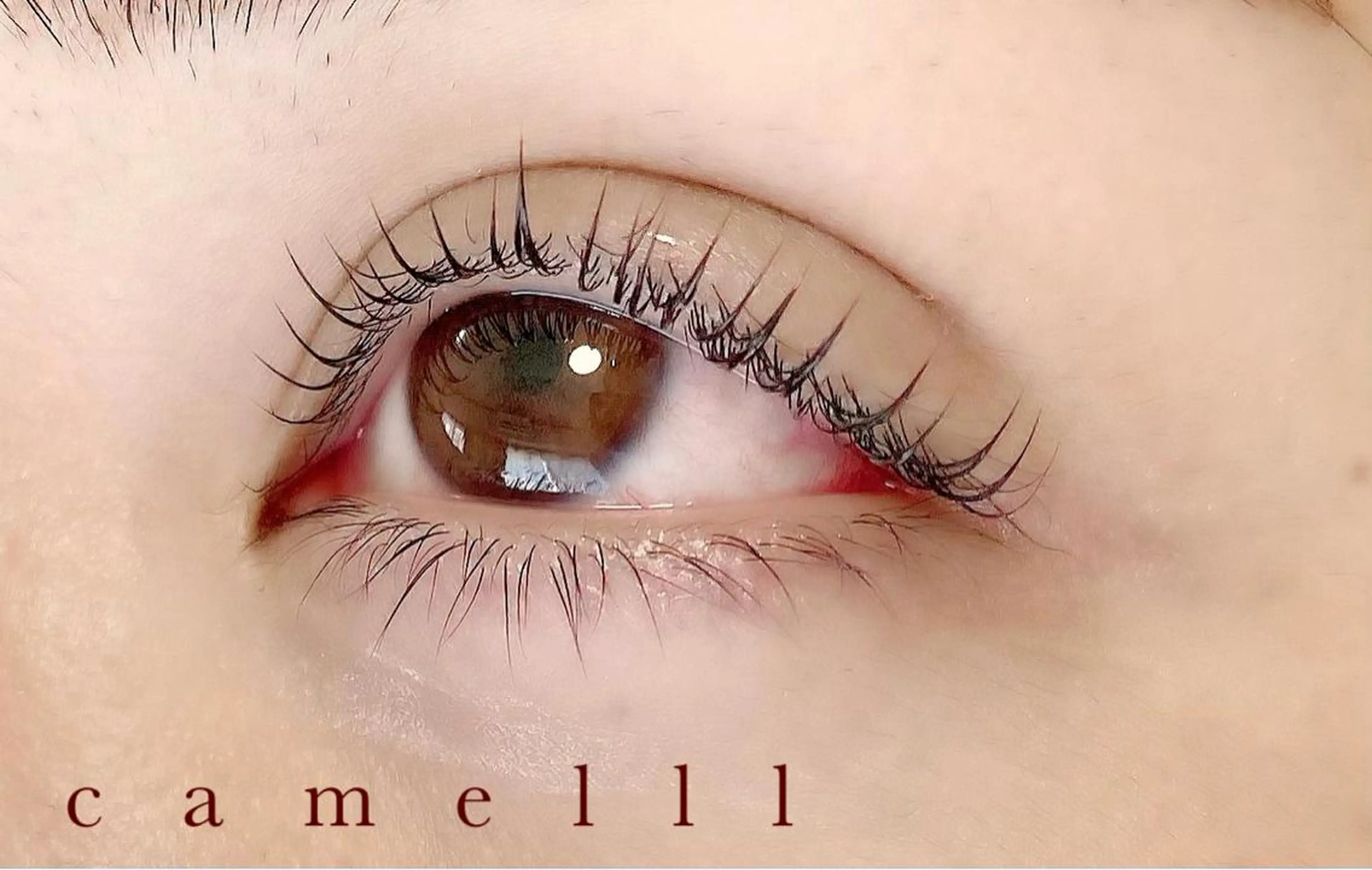 マツエク・マツパ 【那覇/束感まつ毛】 ｷｬﾒﾙのマツエク・マツパデザイン