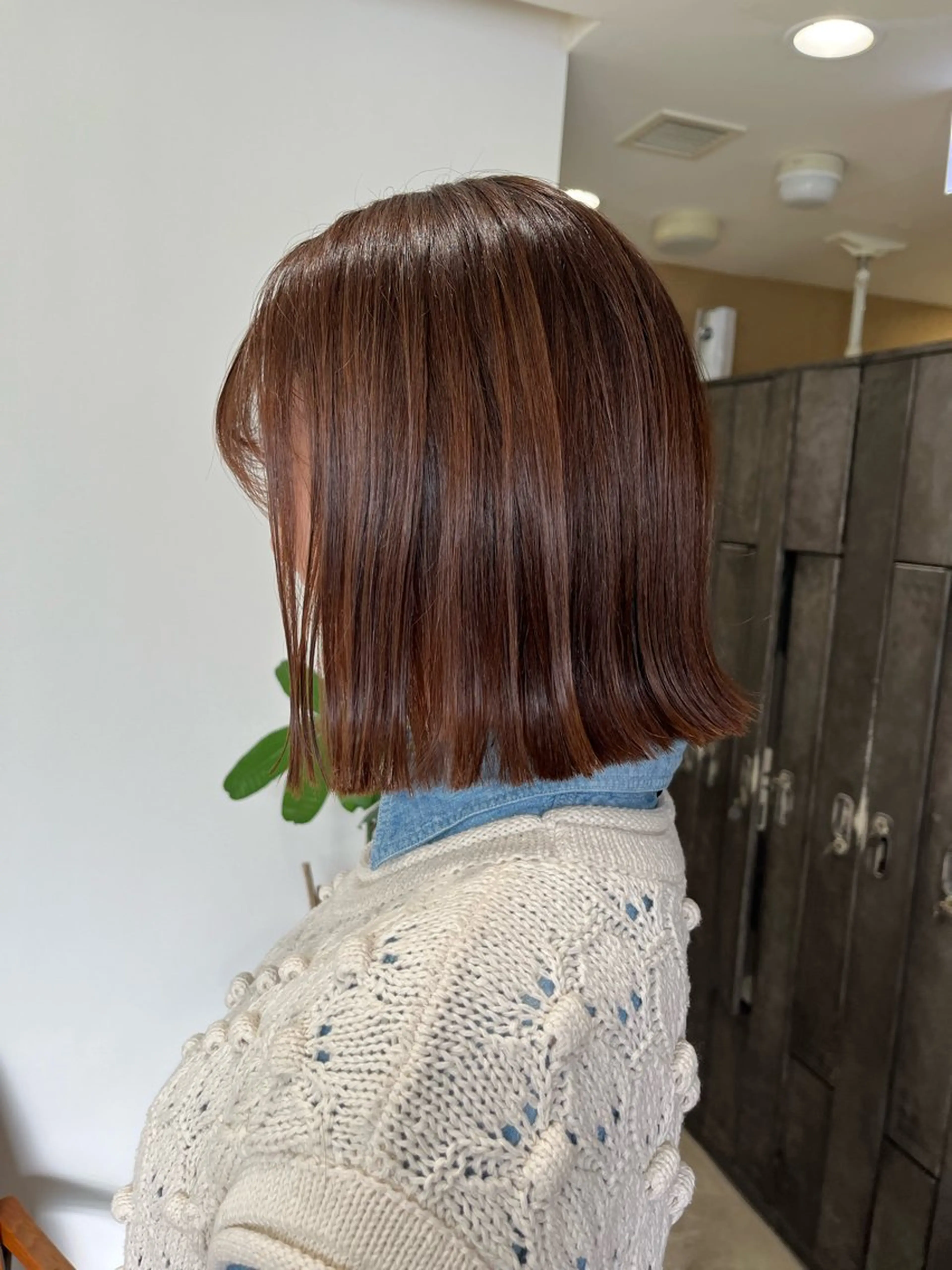 ミディアム ボブ カット 梅田美容室/カット /Maoのヘアスタイル