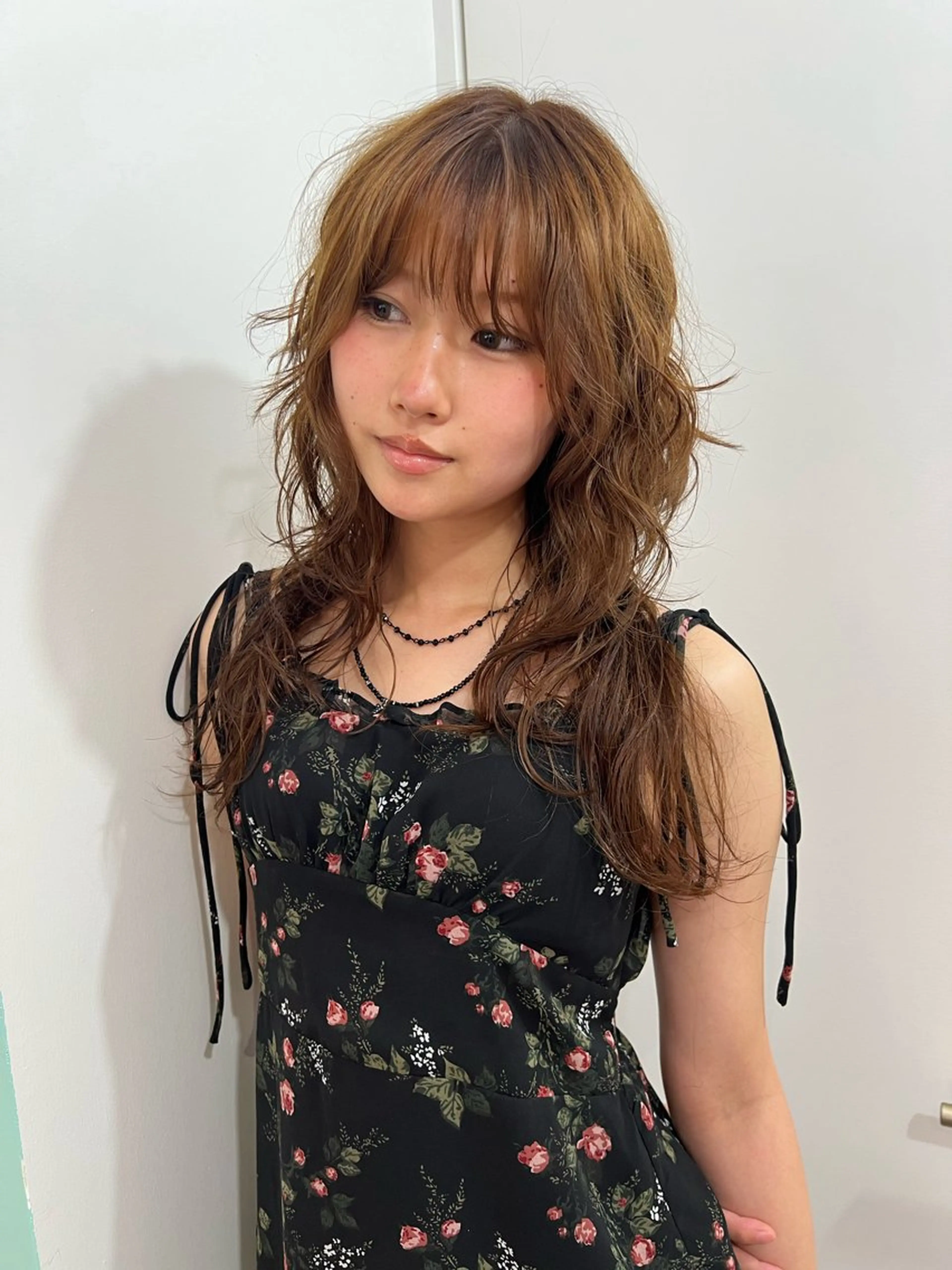 ロング カット パーマ 💥ウルフカット デザインあんな💥のヘアスタイル