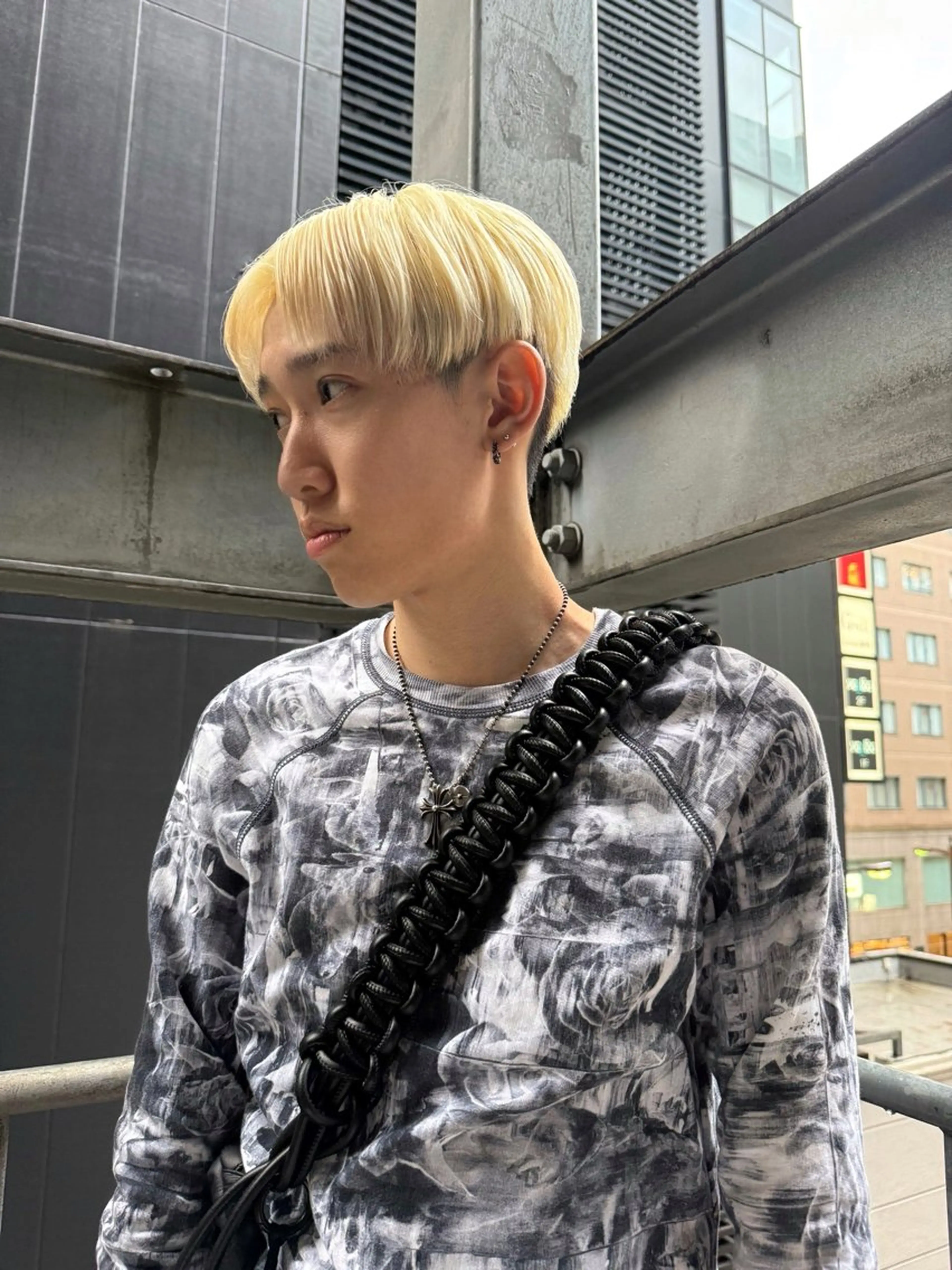 ショート メンズ カット ヘアカラー 銀座/MINX 宇都 愛梨/デザインカットのヘアスタイル