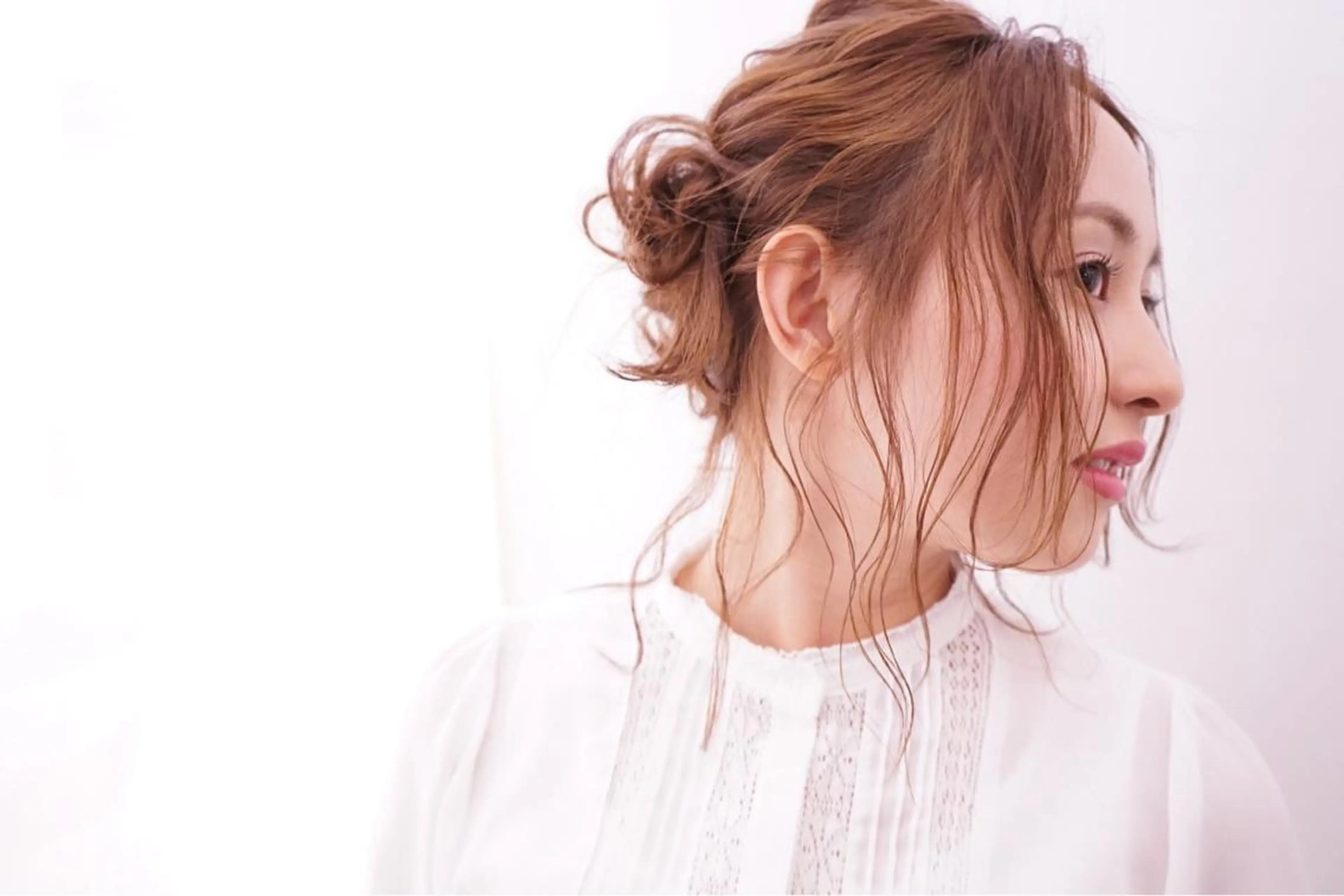 セミロング カラー パーマ ヘアアレンジ 可愛いを作る神 ナオヒロのヘアスタイル