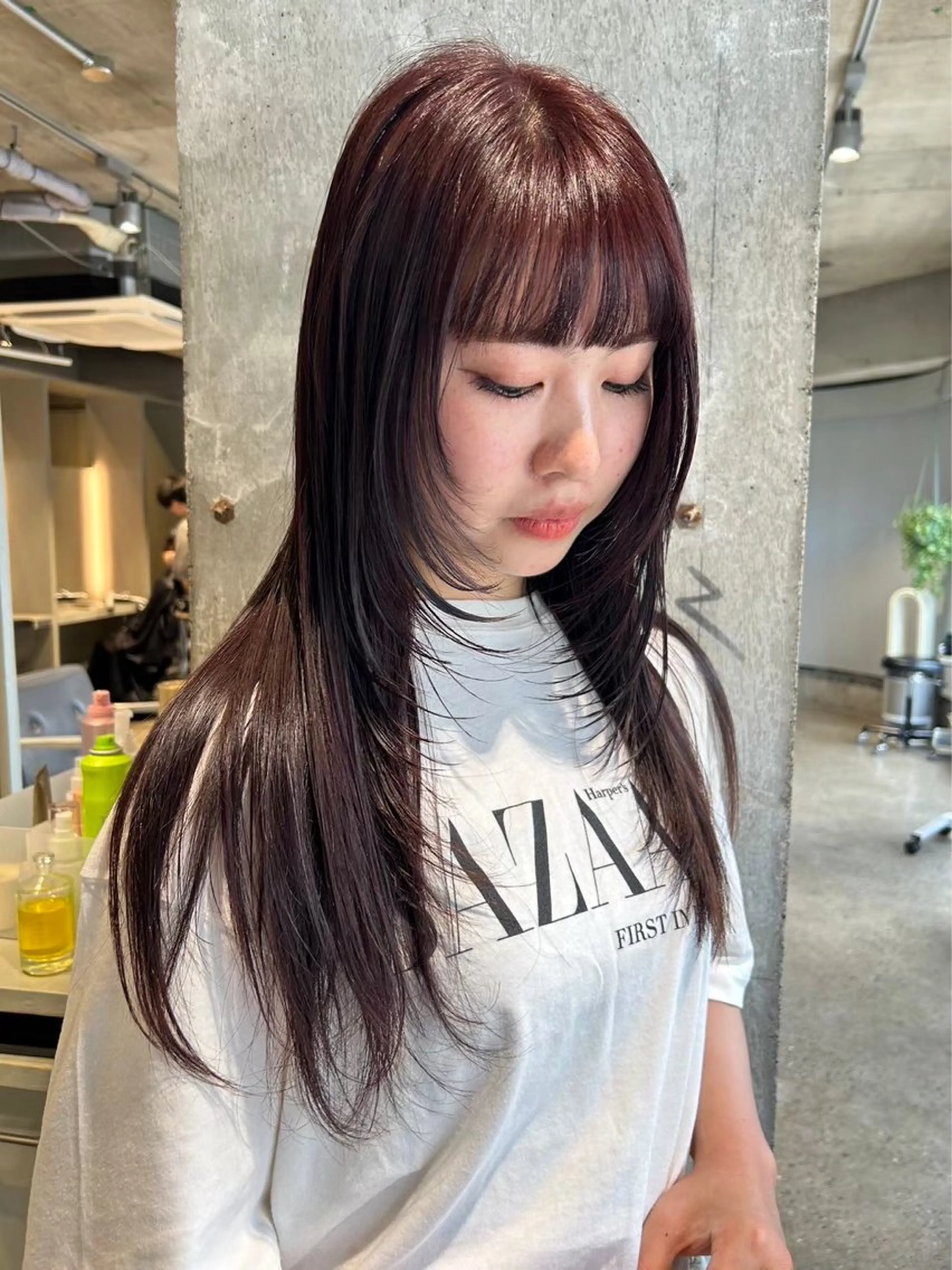ロング カラー *♪ひなた ⋆カットモデル募集のヘアスタイル