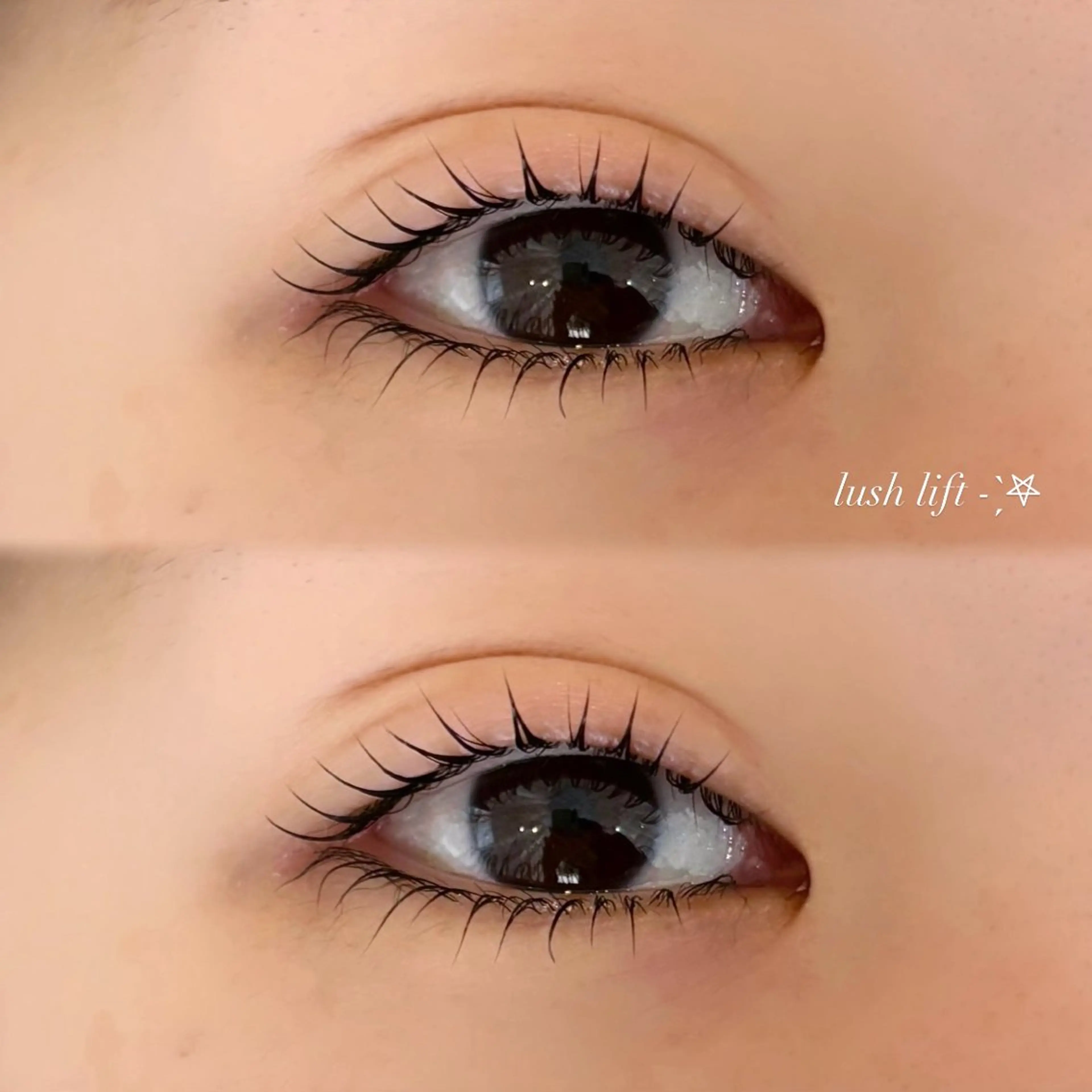 マツエク・マツパ 下まつげエクステ 一重×まつ毛パーマ EYELA 小築🐈‍⬛🤍のマツエク・マツパデザイン