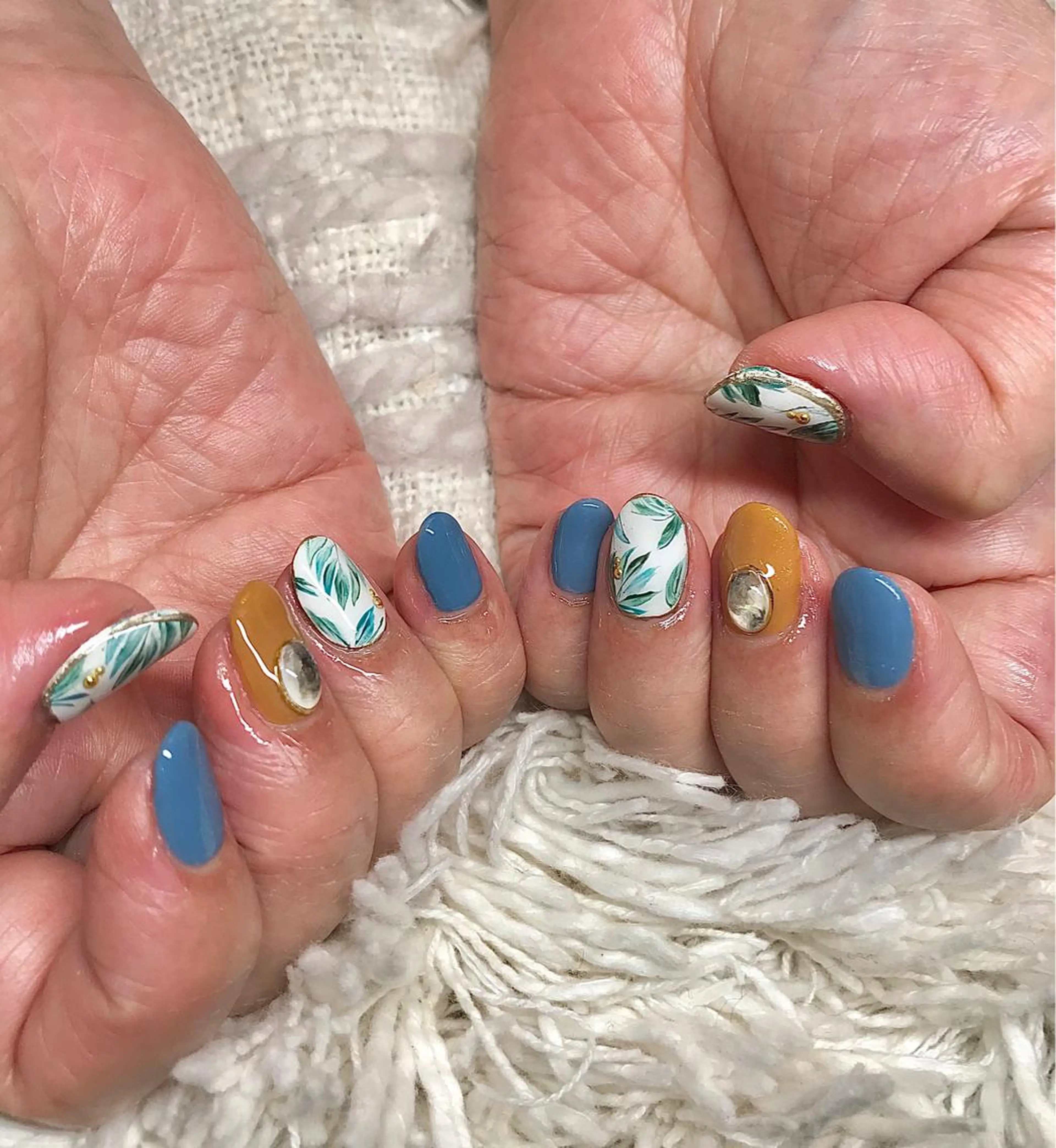 ショート カラー パーマ ヘアアレンジ キッズ ネイル マツエク・マツパ nail&eye Aoのマツエク・マツパデザイン