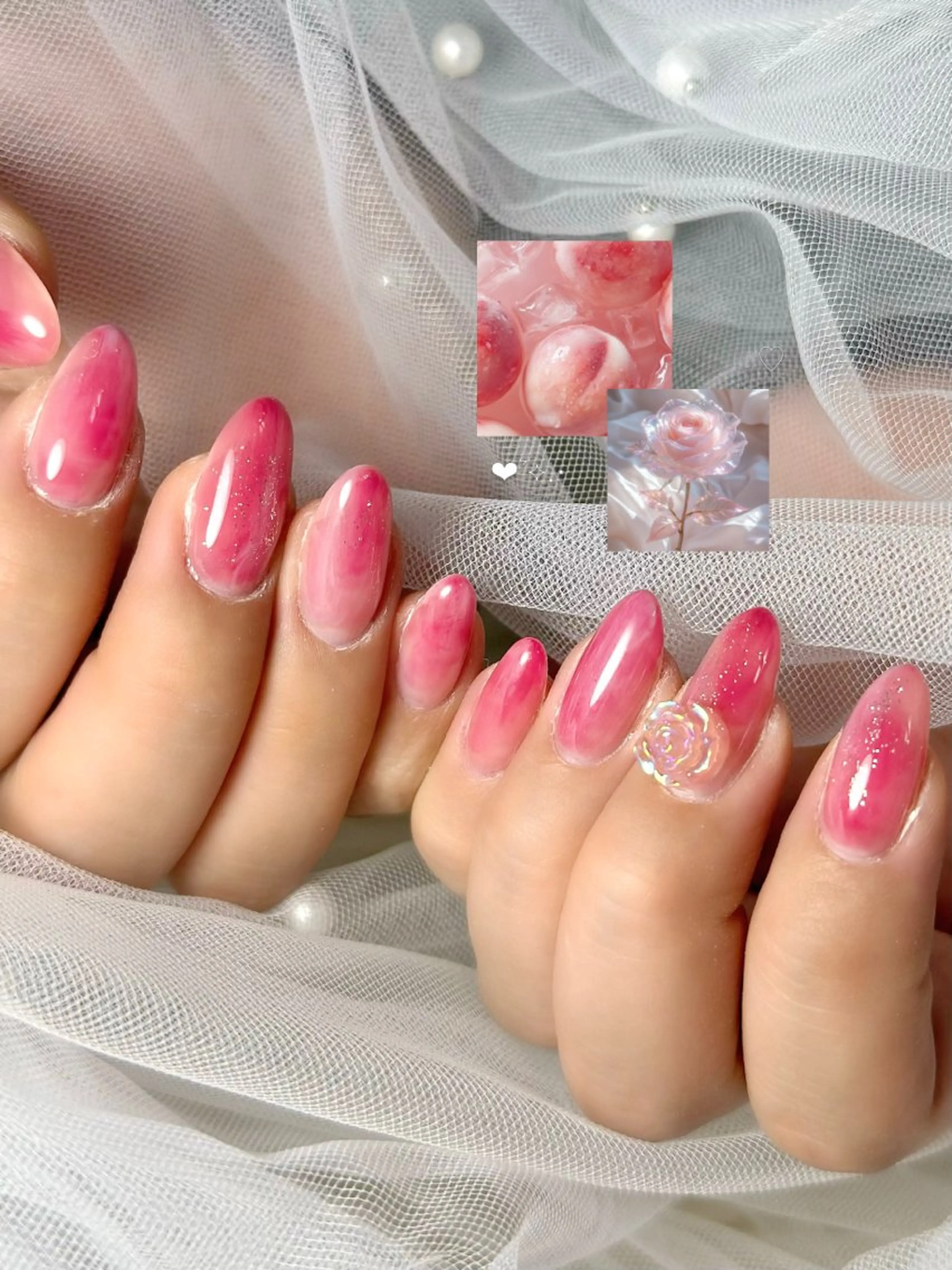 ネイル ハンドネイル 【Yappy🌈】 💖P-tanaのネイルデザイン