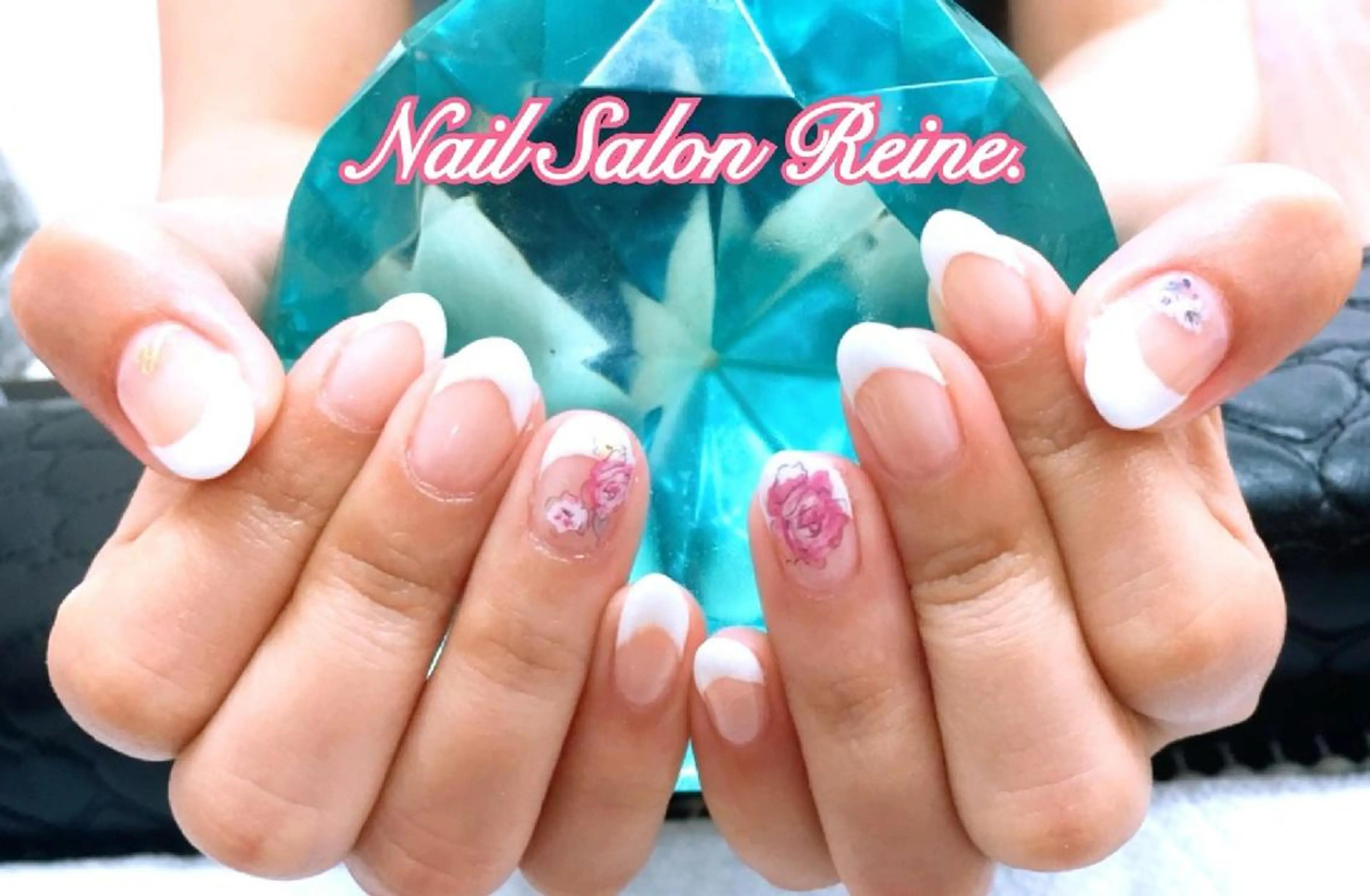 ネイル フレンチネイル シンプルネイル Nailsalon Reine所属・玉栄 伶奈のネイルデザイン