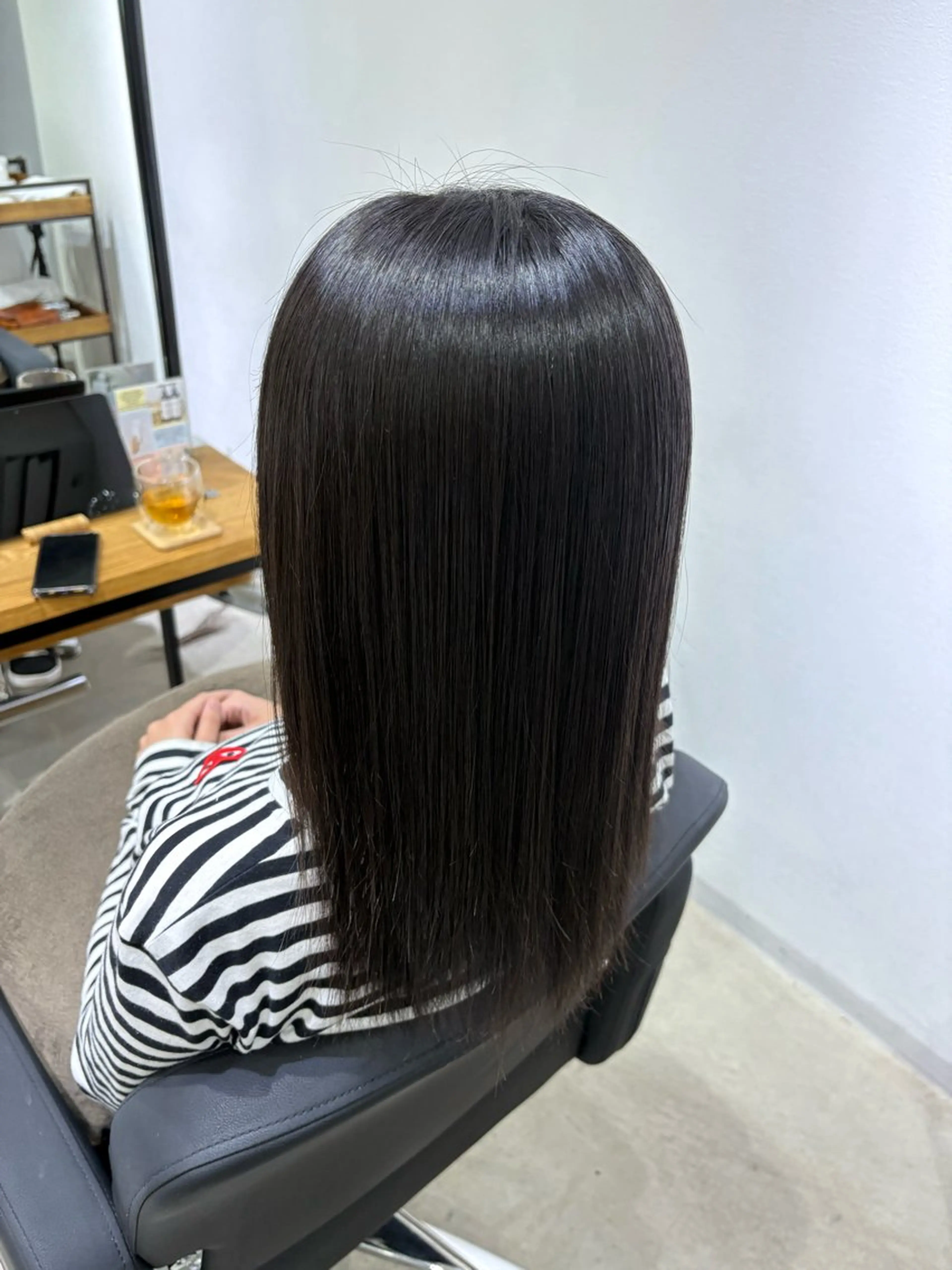 縮毛矯正 anB アオイのヘアスタイル