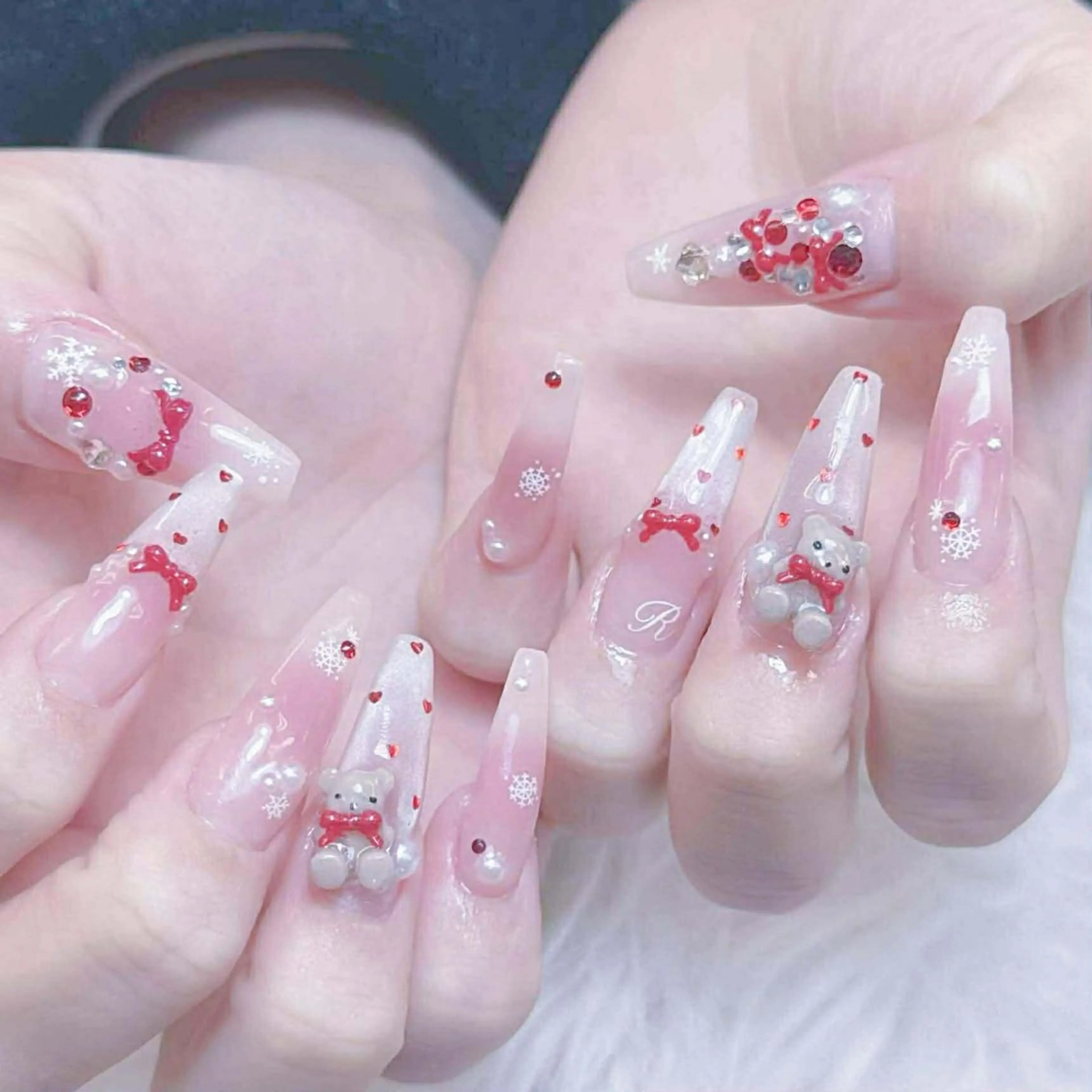 ネイル ハンドネイル ANH NAIL ゴテゴテ専門店💎のネイルデザイン