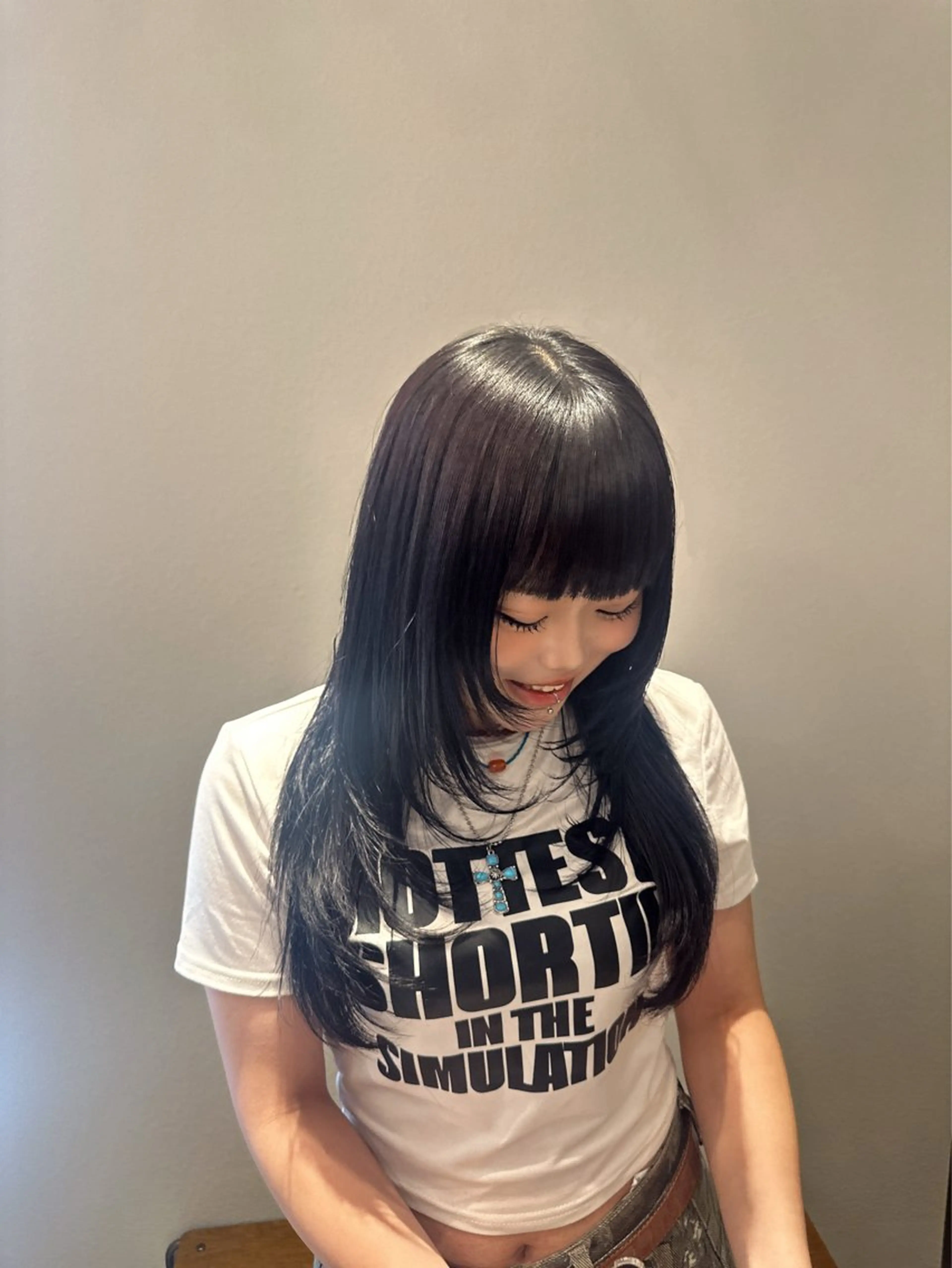 ロング 透明感カラー/レイ ヤーカット/KaHoのヘアスタイル