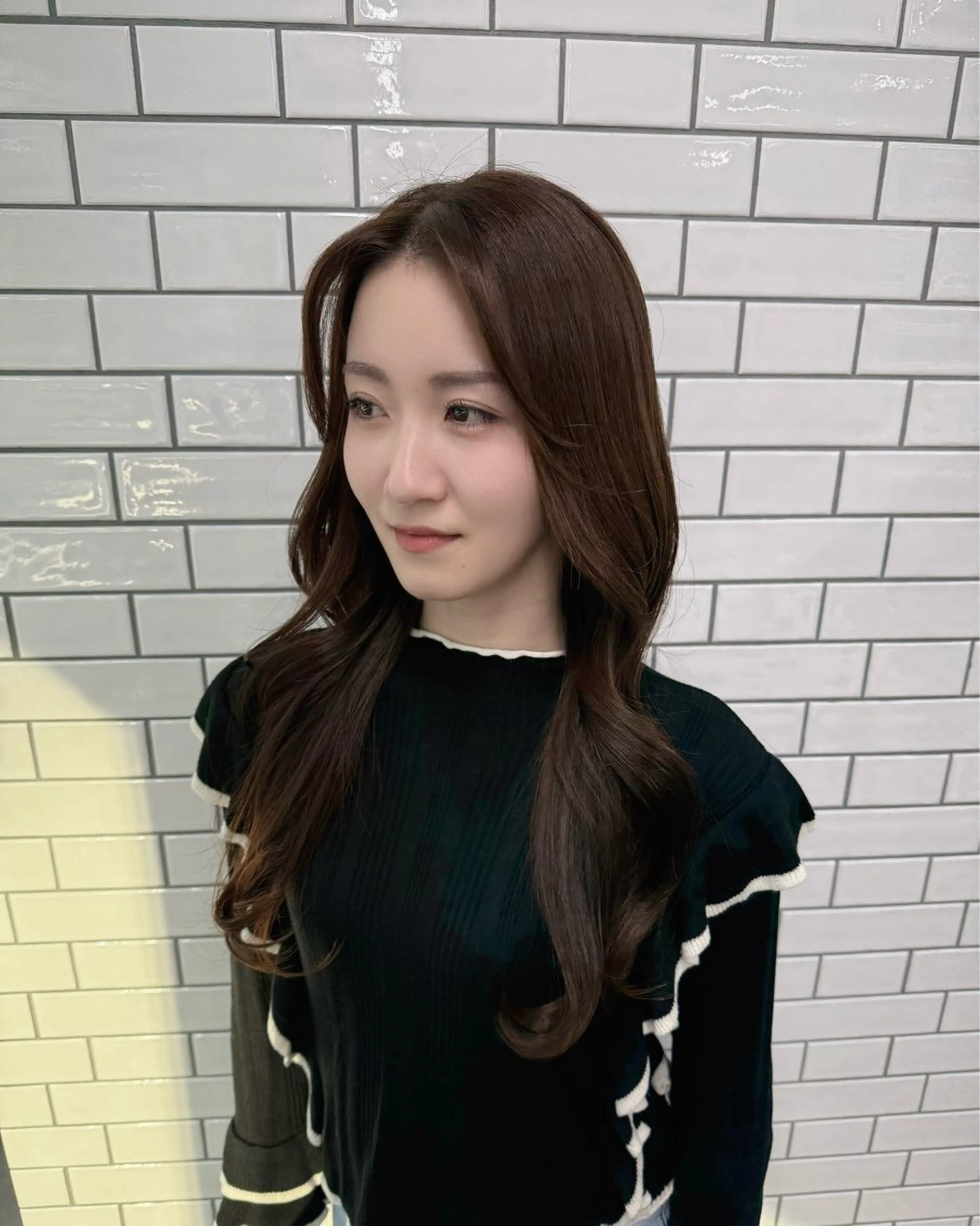 ロング カラー カット ヘアカラー トリートメント Zina【梅田】 /田中 沙弥のヘアスタイル