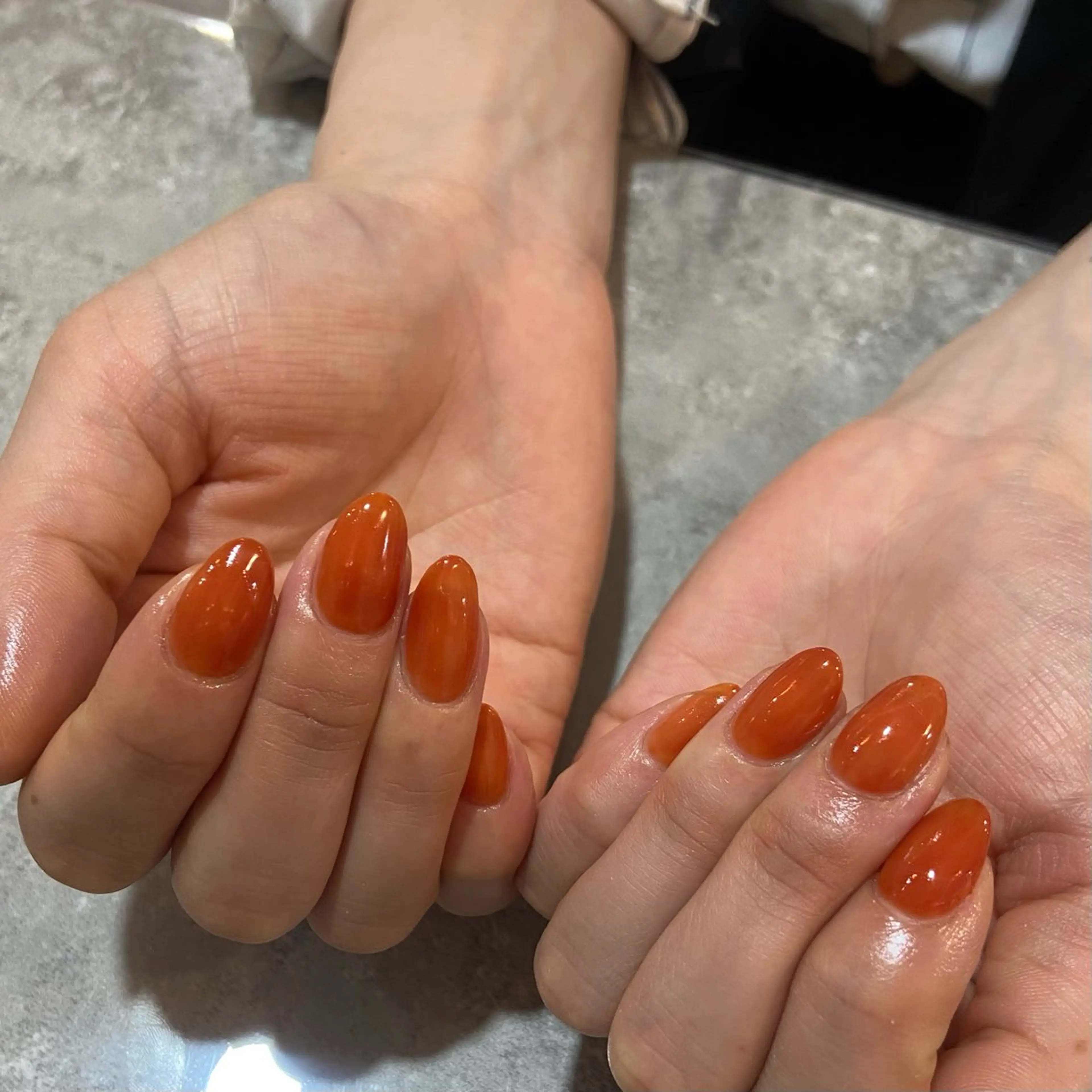 ネイル ワンカラーネイル Ouja Nail Academy所属・HINAKO💫 Ouja groupのネイルデザイン