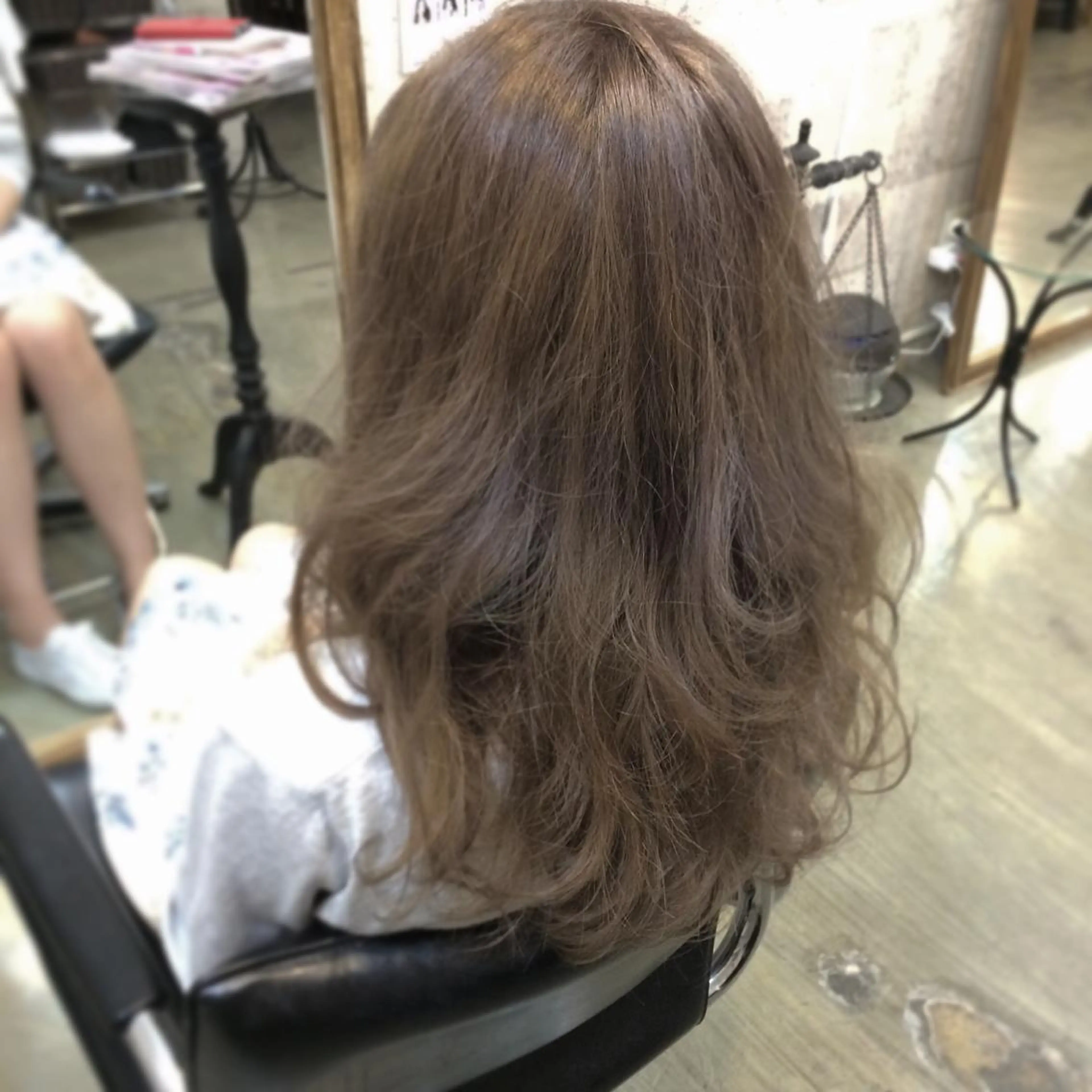 カラー アッシュ ダブルカラー インナーカラー/天神 ブリーチ/吉田のヘアスタイル