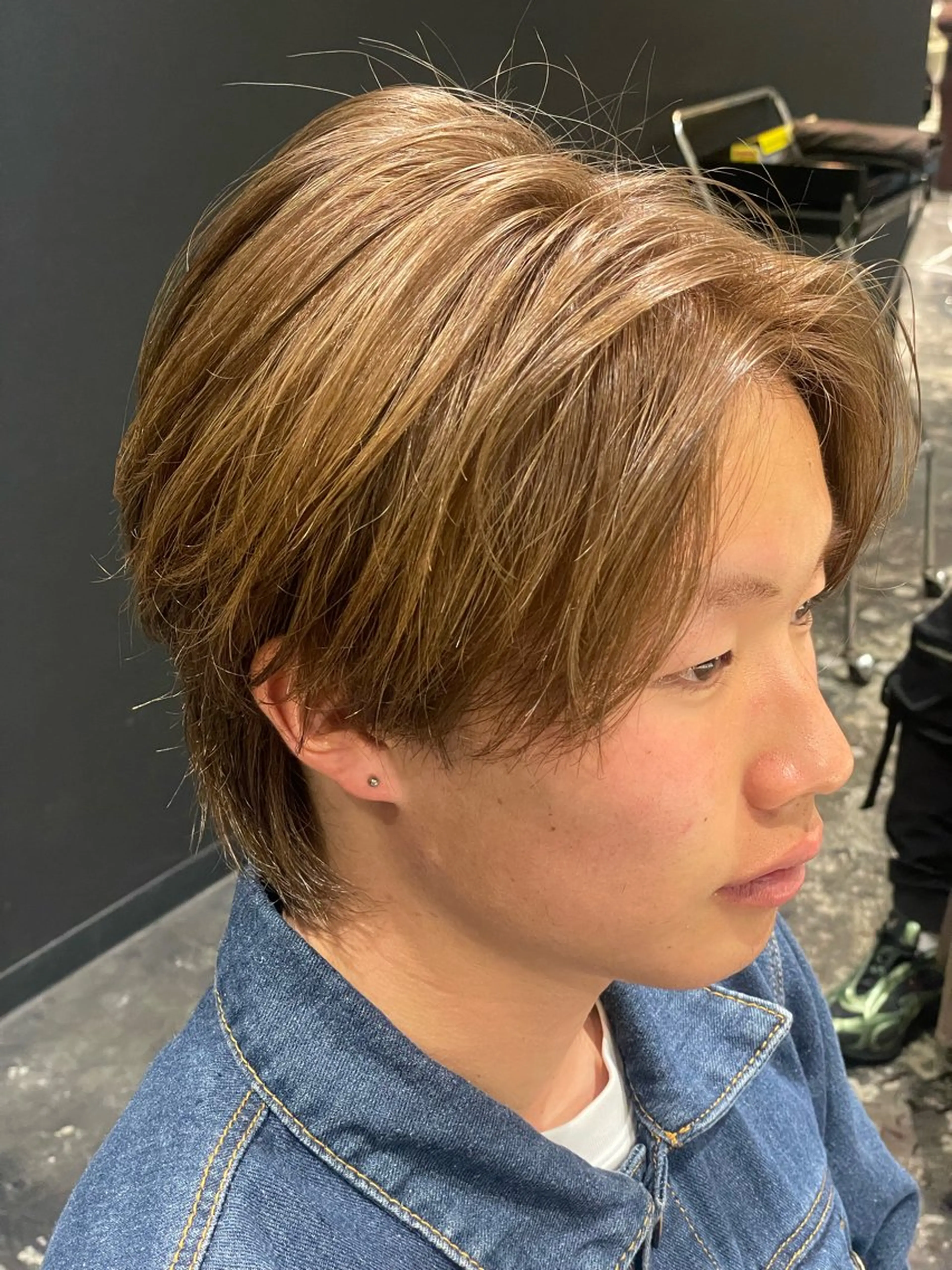 カラー メンズ ヘアカラー 💈メンズ職人 ルキト💈のヘアスタイル