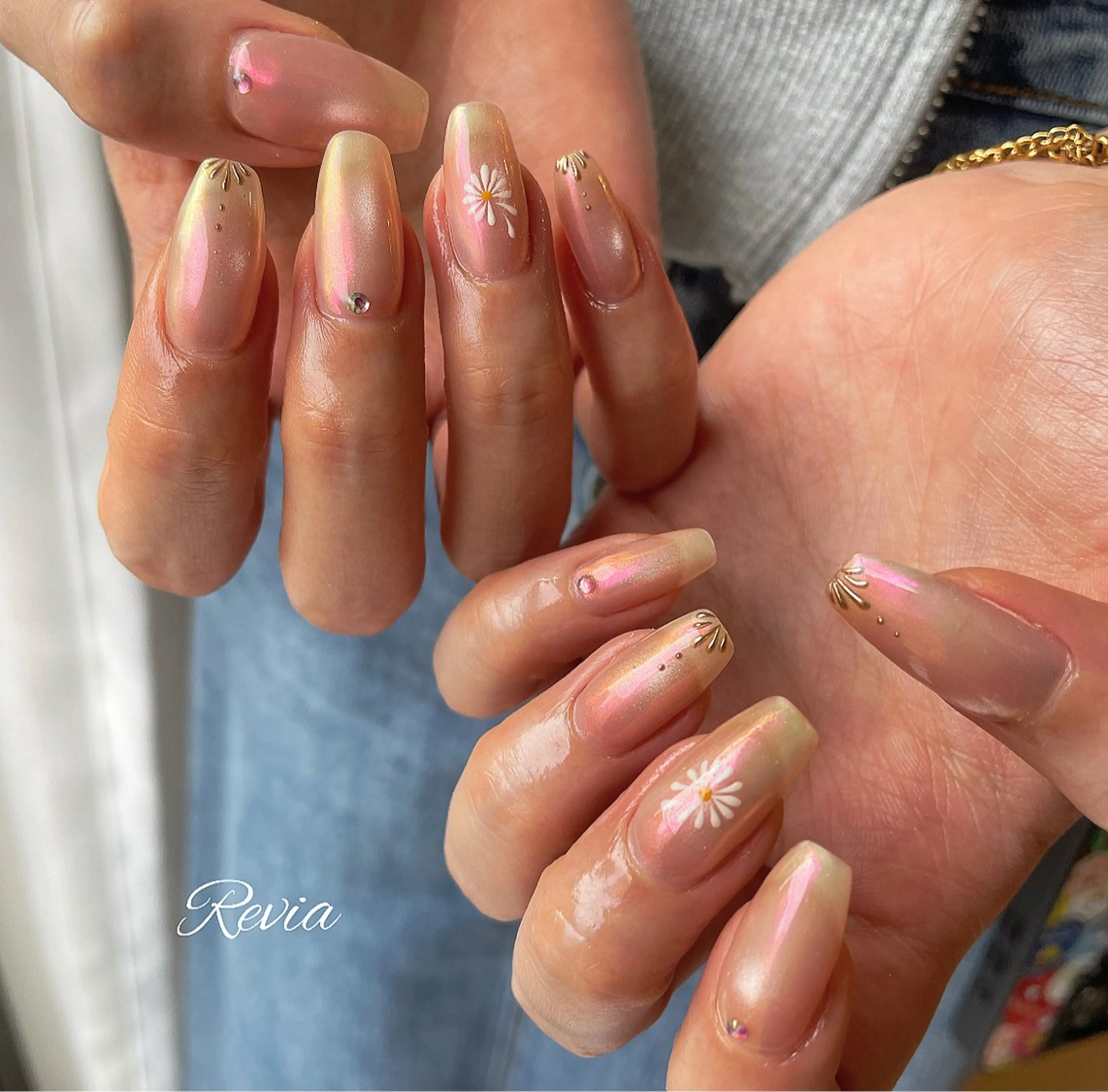 ネイル ハンドネイル revia所属・ERI Nailistのネイルデザイン