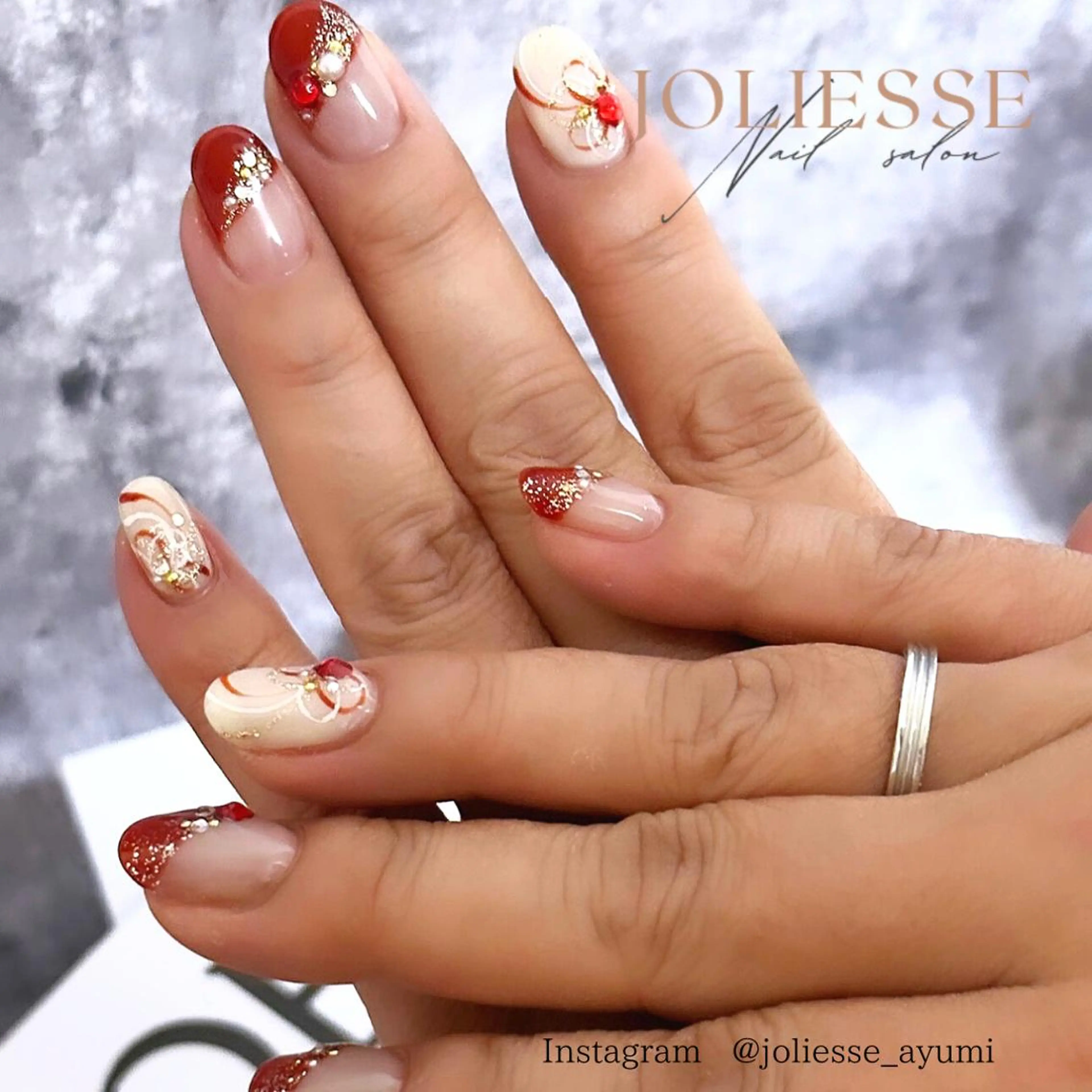 ネイル ハンドネイル joliesse【ジョリエス】所属・JOLIESSE Ayumiのネイルデザイン