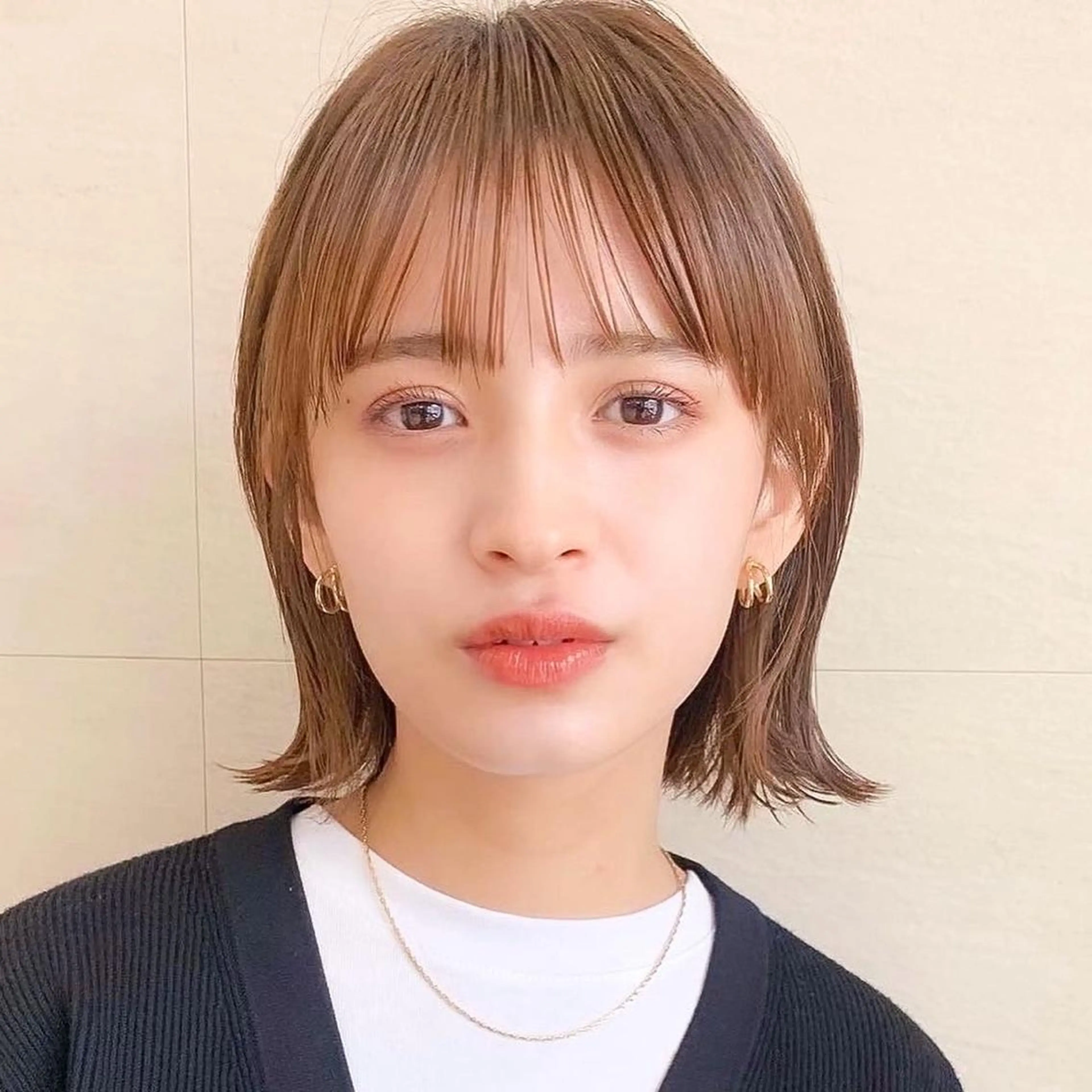 ショート カラー カット トリートメント 🌱小顔ヘア/ボブ ミディアム/双葉🌱のヘアスタイル